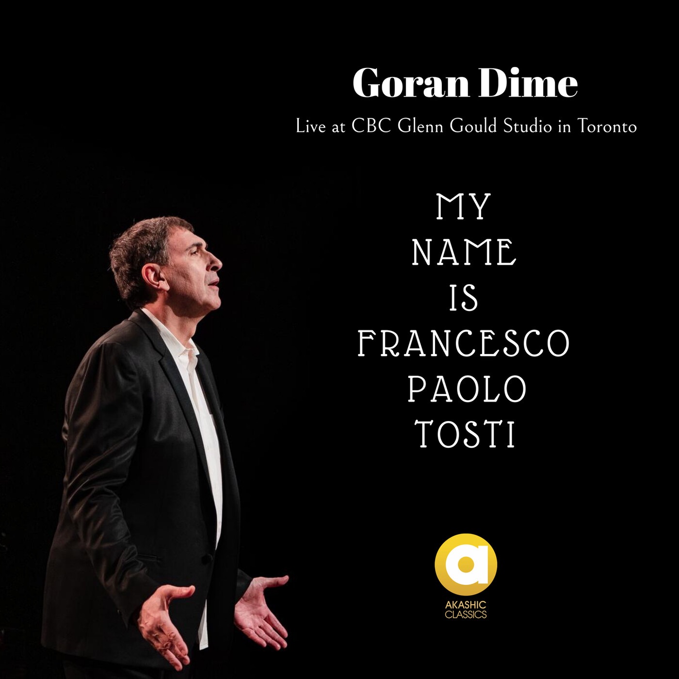 My Name Is Francesco Paolo Tosti (Live at CBC Glenn Gould Studio In Toronto, ON) [feat. Ivan Jovanov album cover
