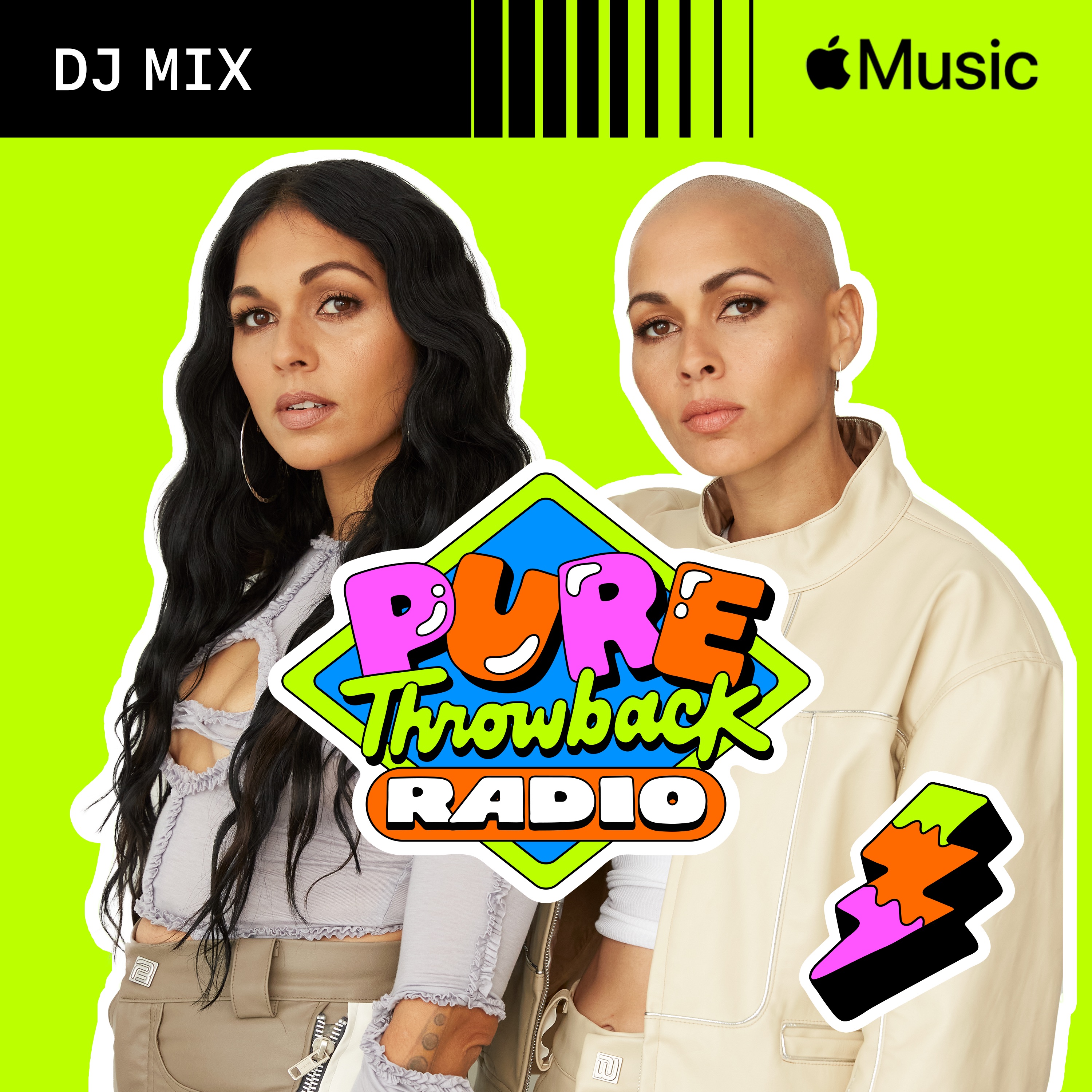 Pure Throwback Radio: Pure Vibras (DJ Mix) album cover