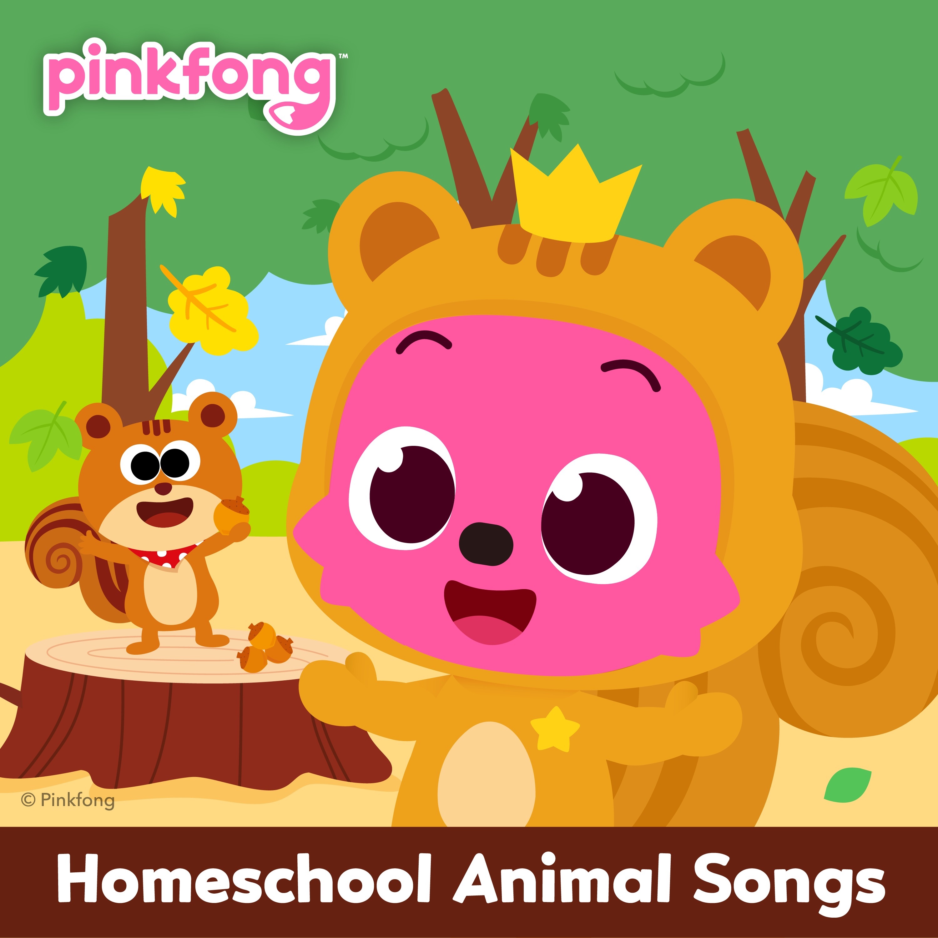 Pinkfong Homeschool Animal Songs By Pinkfong Album Cover Download 