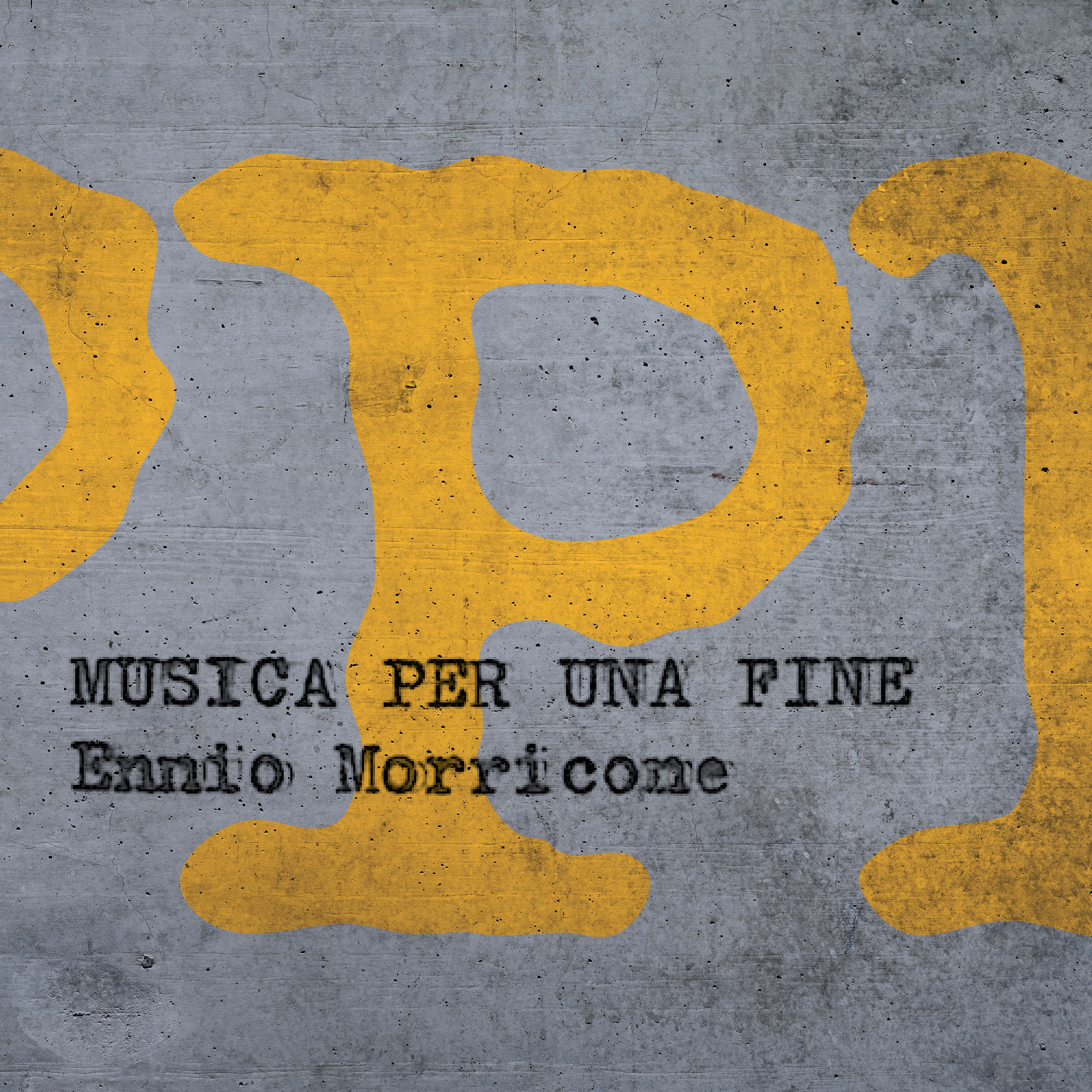 Musica per una fine - per coro a quattro voci miste, orchestra e nastro con la registrazione di un t album cover