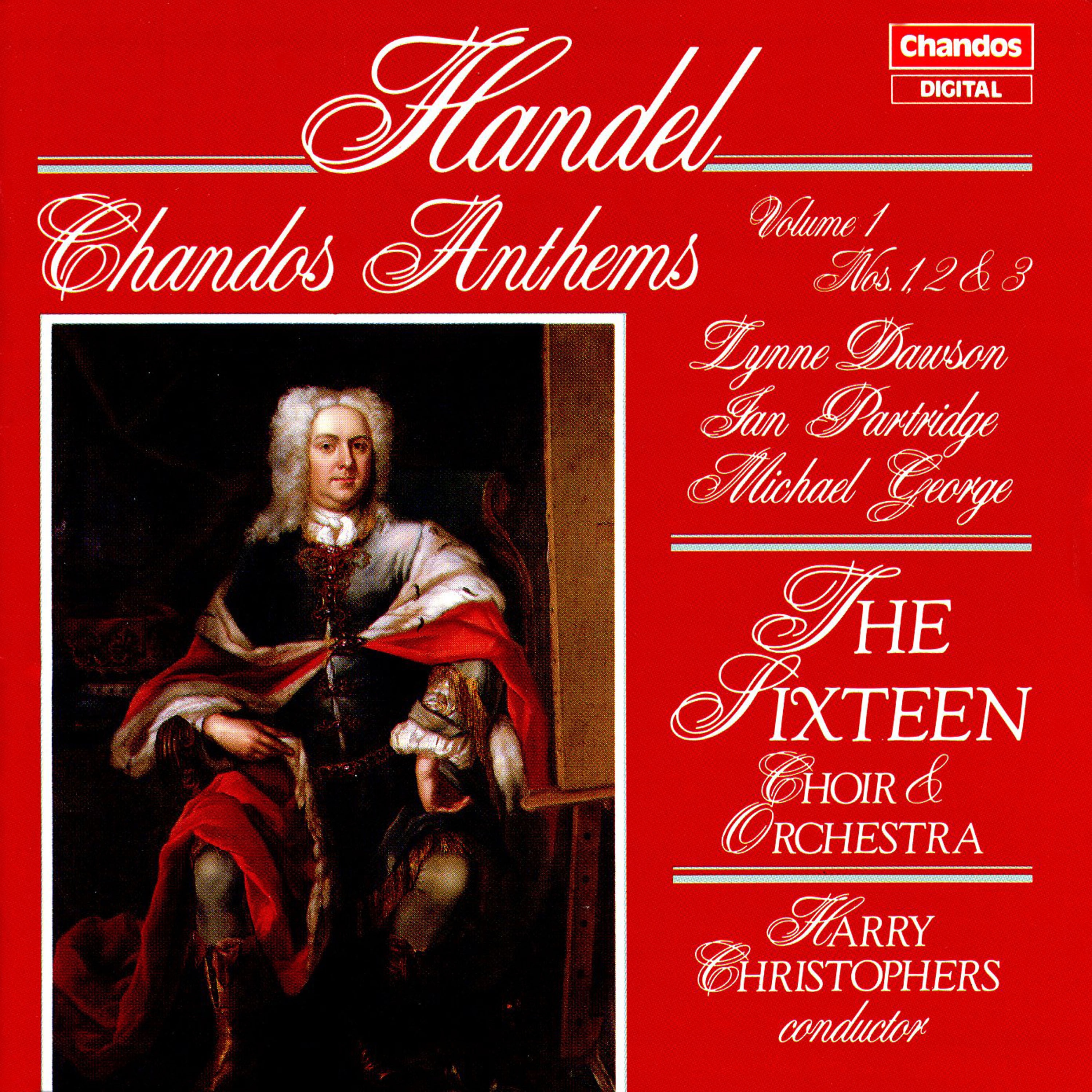 Handel: Chandos Anthems, Vol. 1 album cover