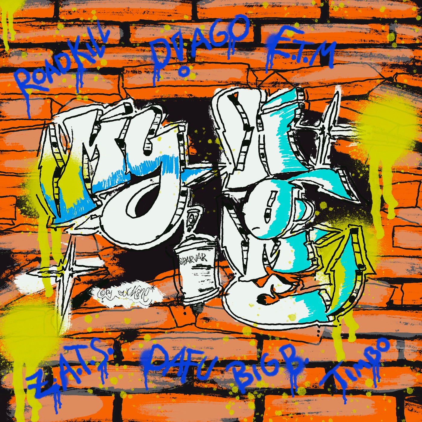 My Home (feat. Roadkill, Dago, ZATS, Big-B & Timbo) - Single album cover