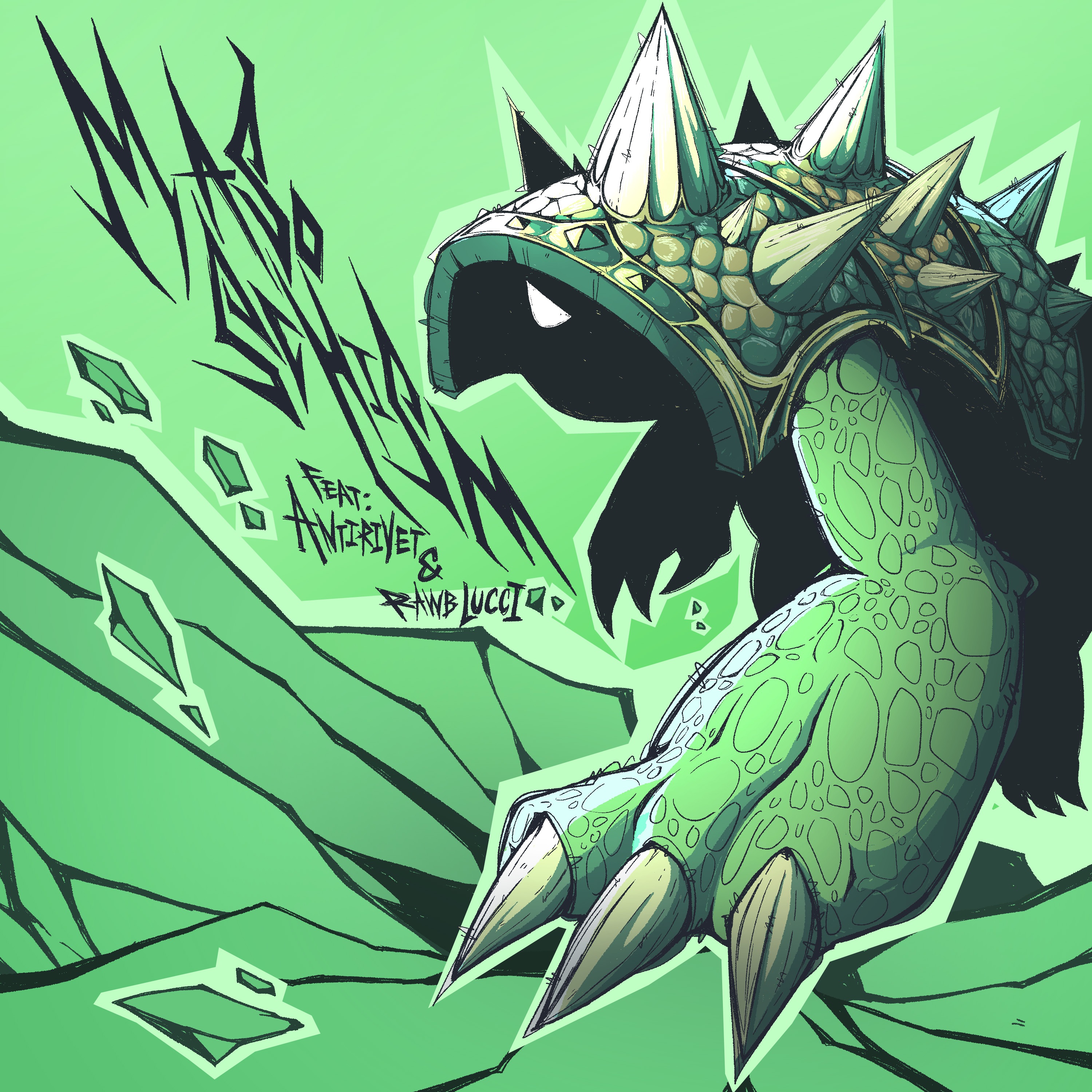 MASOSCHISM (feat. AntiRivet & Rawb Lucci) - Single album cover