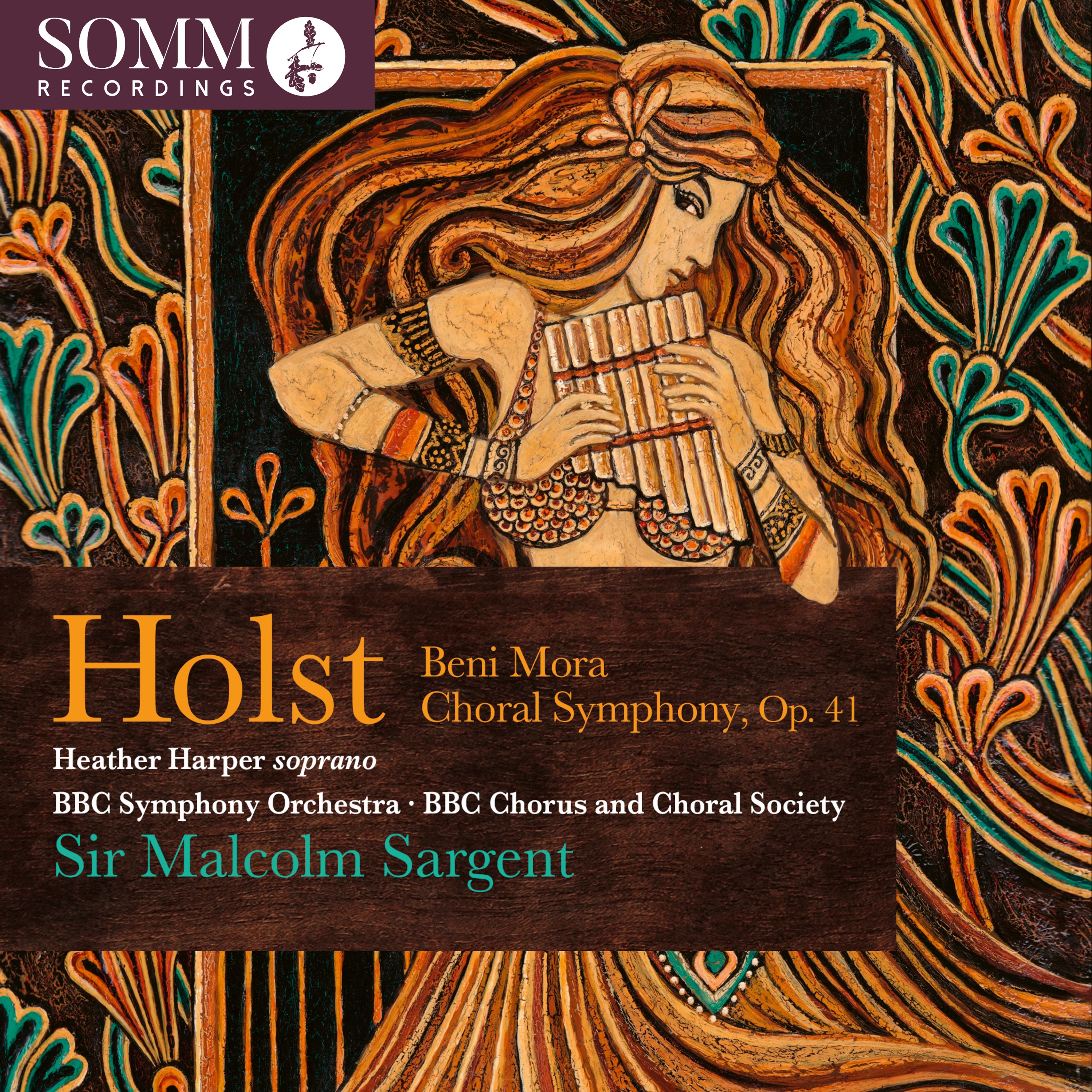 Holst: Beni Mora, Op. 29 No. 1 & Choral Symphony, Op. 41 (Live) album cover