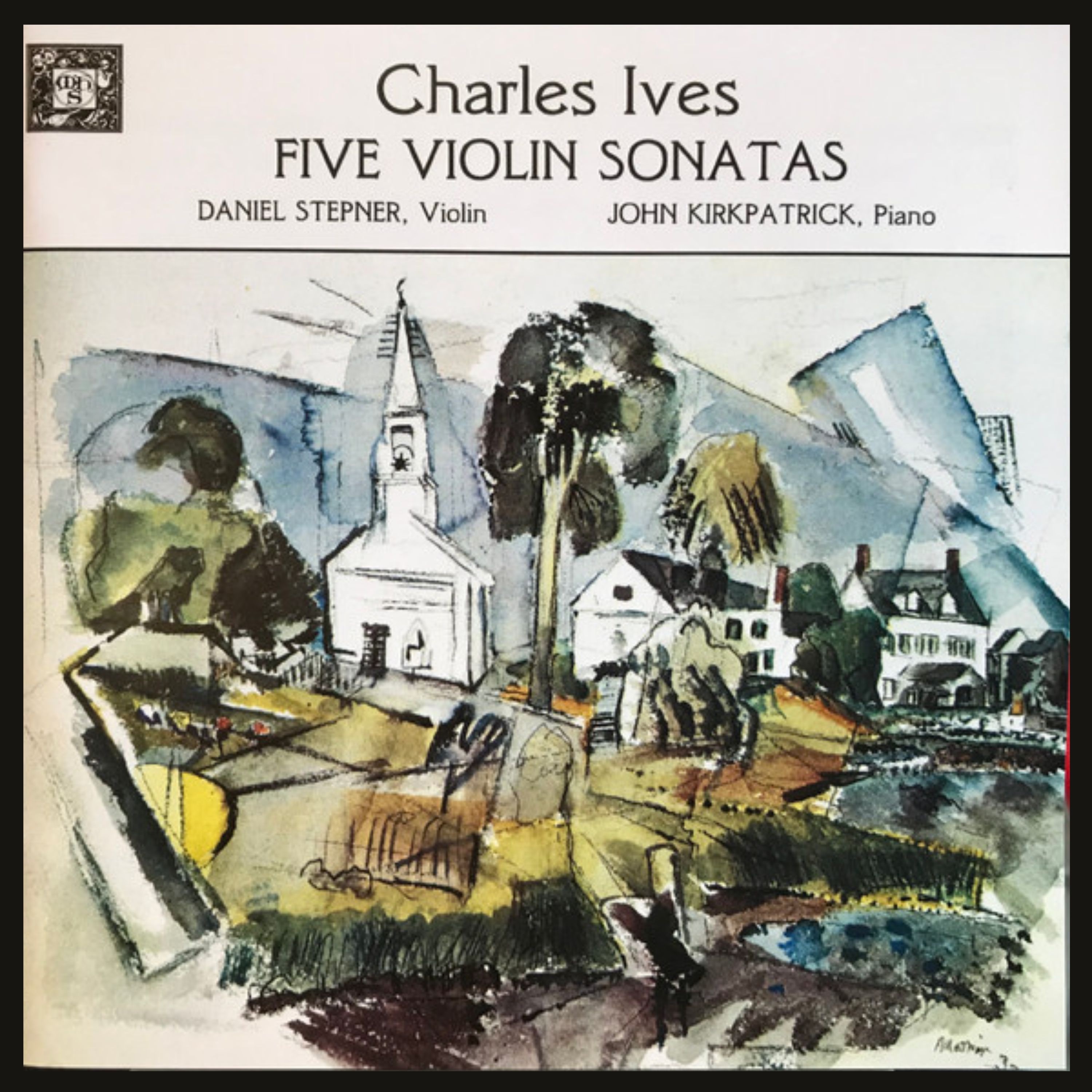 Ives: The 5 Violin Sonatas album cover