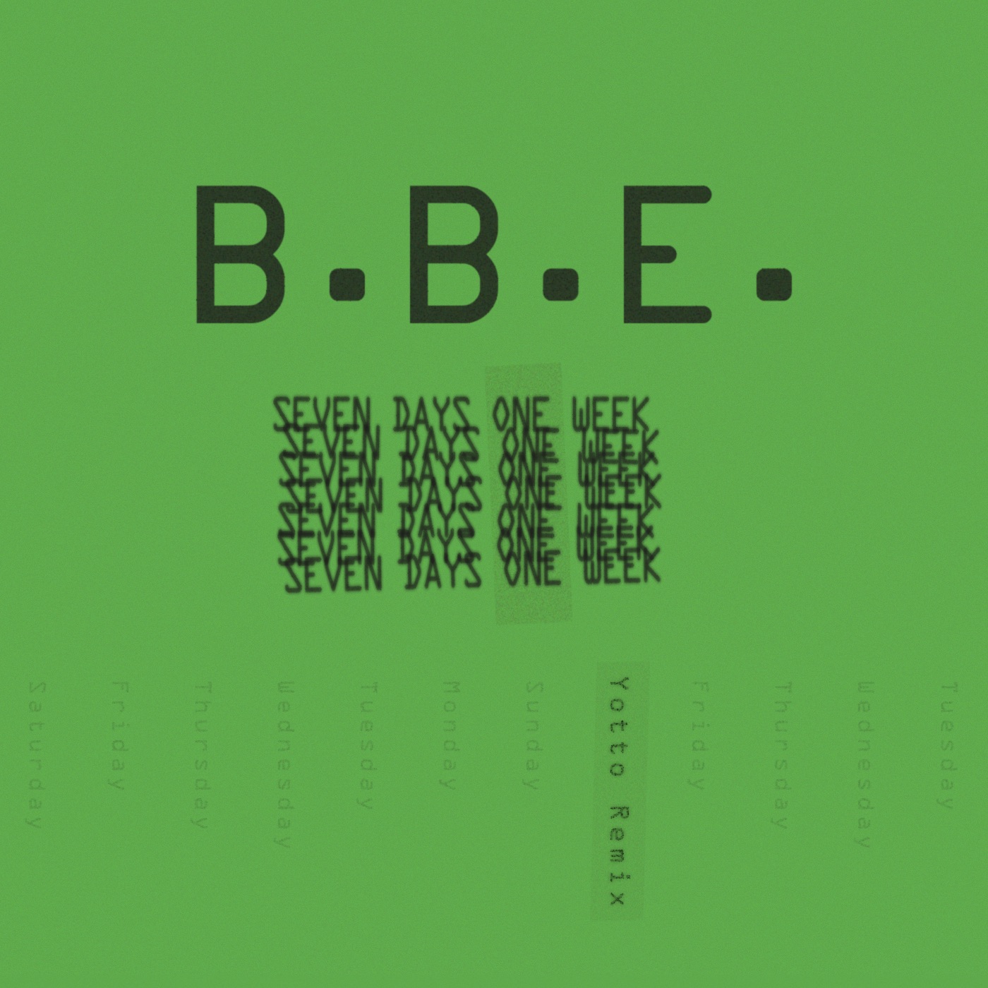 Seven Days One Week - Single album cover