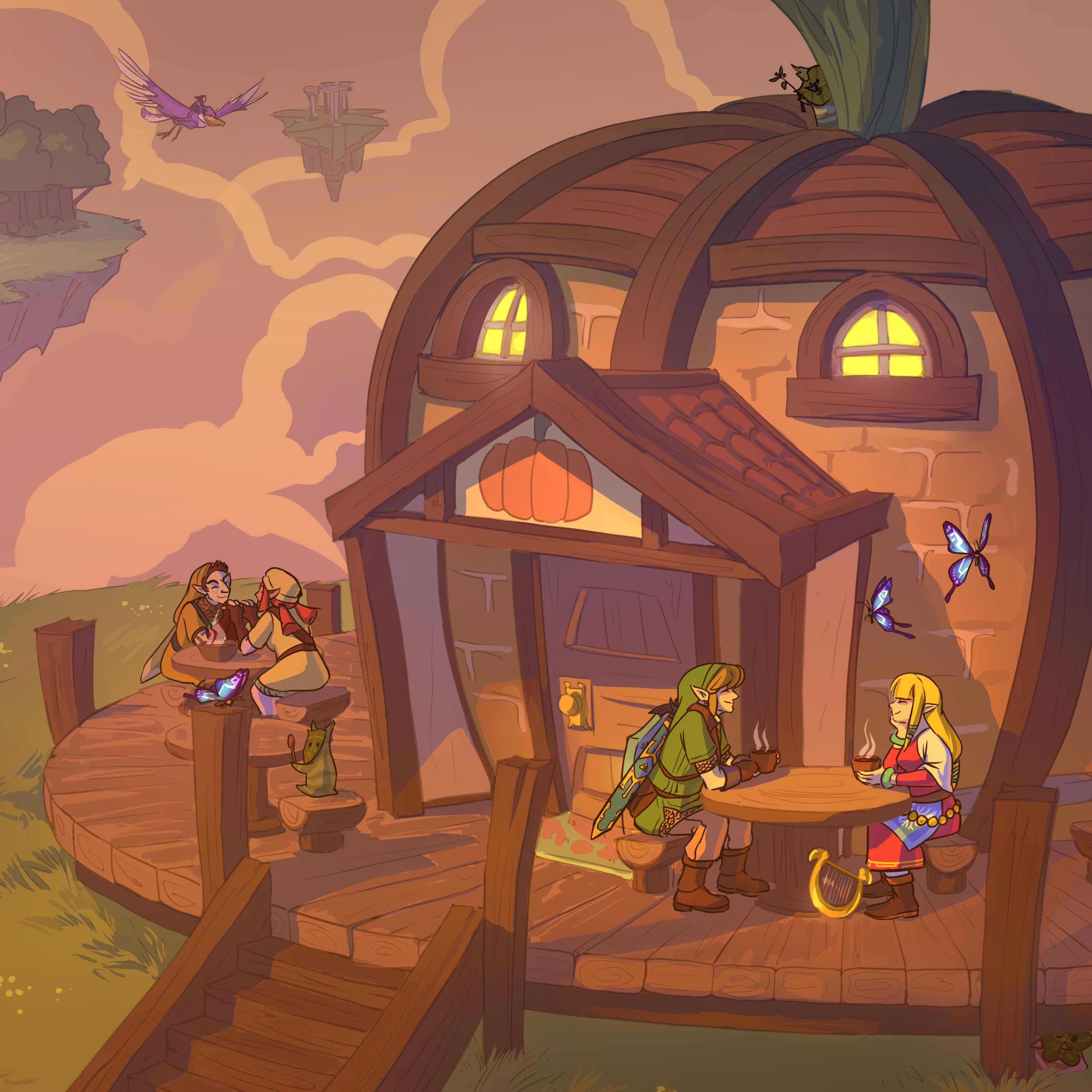 Hyrule Café 2: Chill Zelda Beats album cover