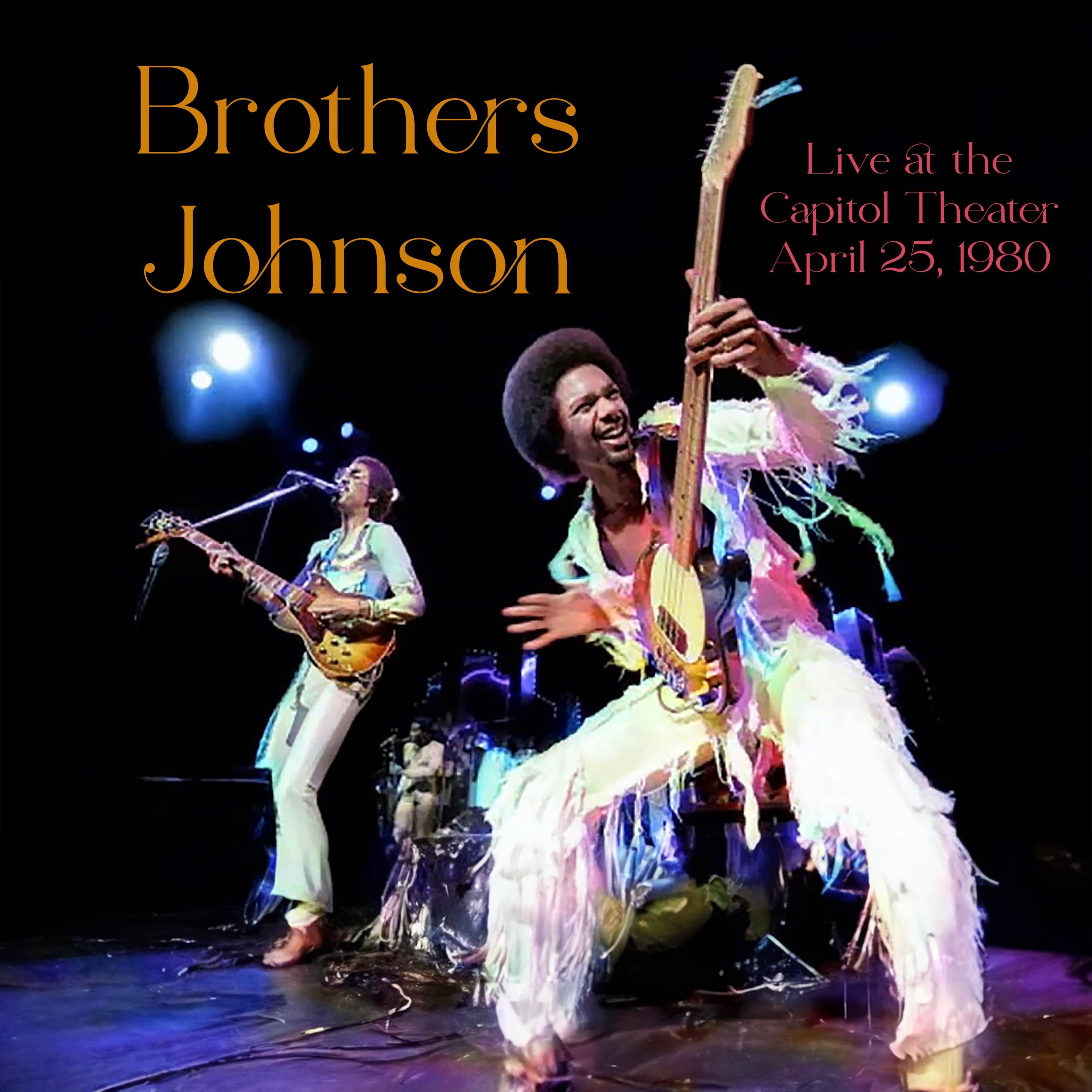 Live at the Capitol Theater 1980 April 25, 1980 album cover