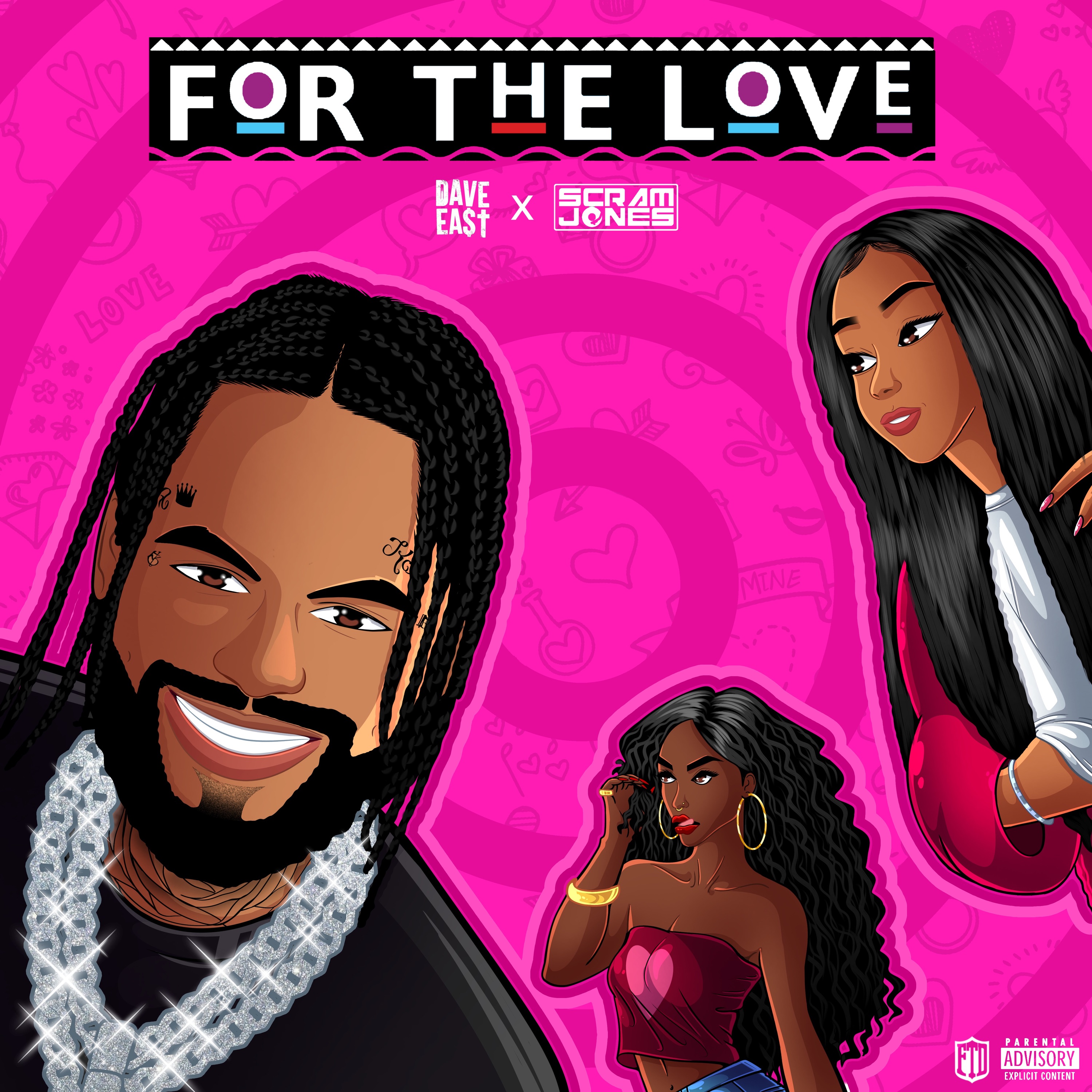 FOR THE LOVE album cover
