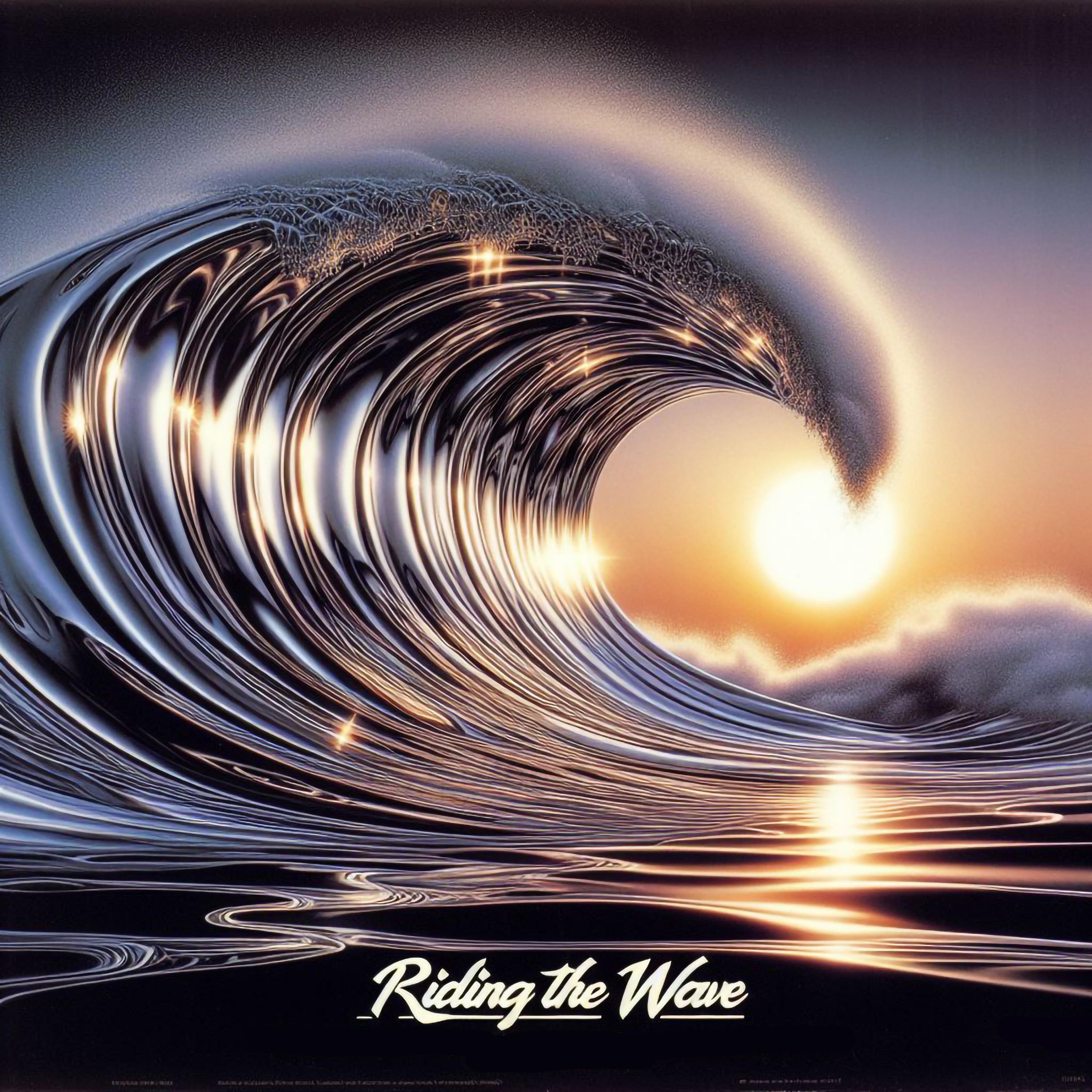 RIDING THE WAVE - Single album cover