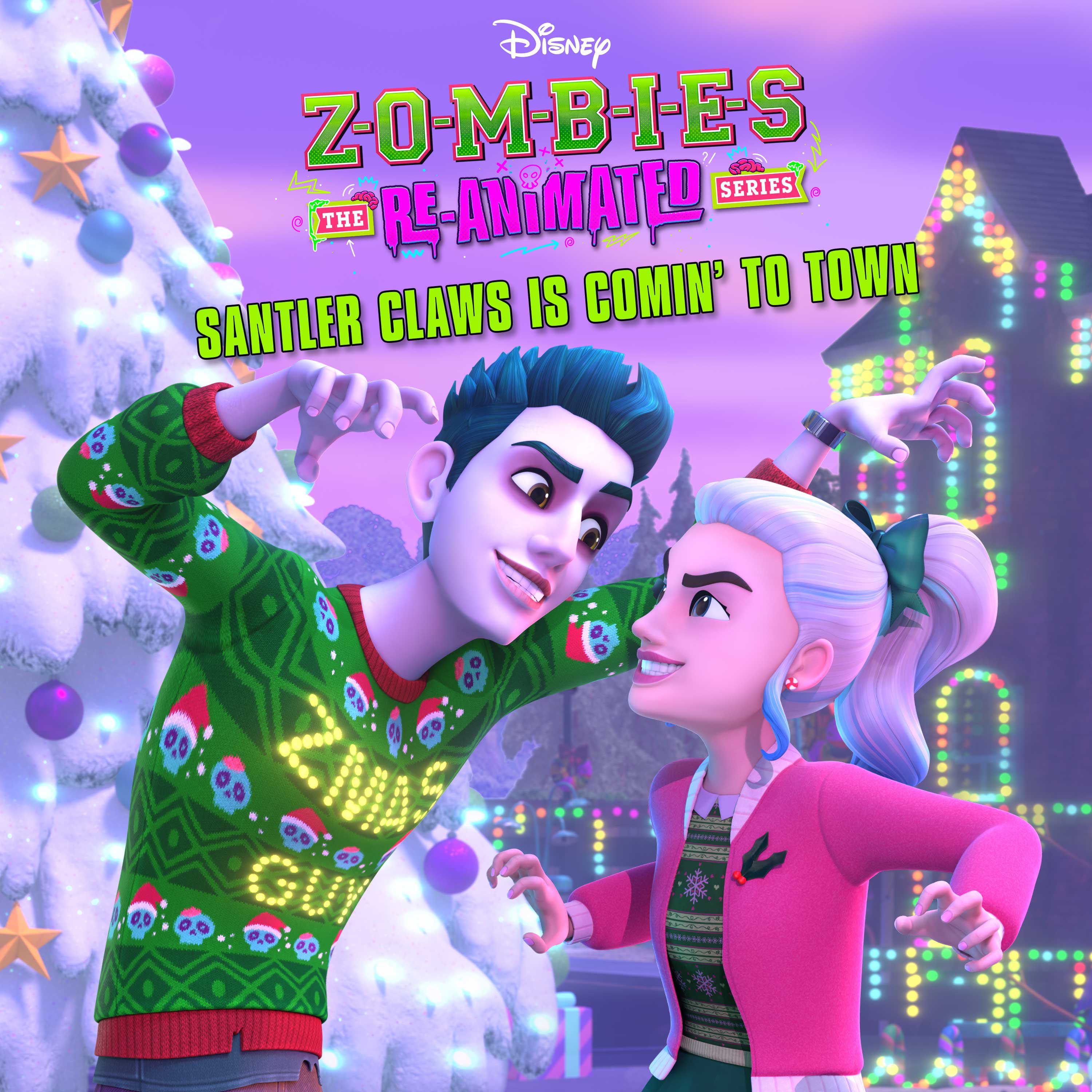 Santler Claws Is Comin' To Town (From "ZOMBIES: The Re-Animated Series") - Single album cover