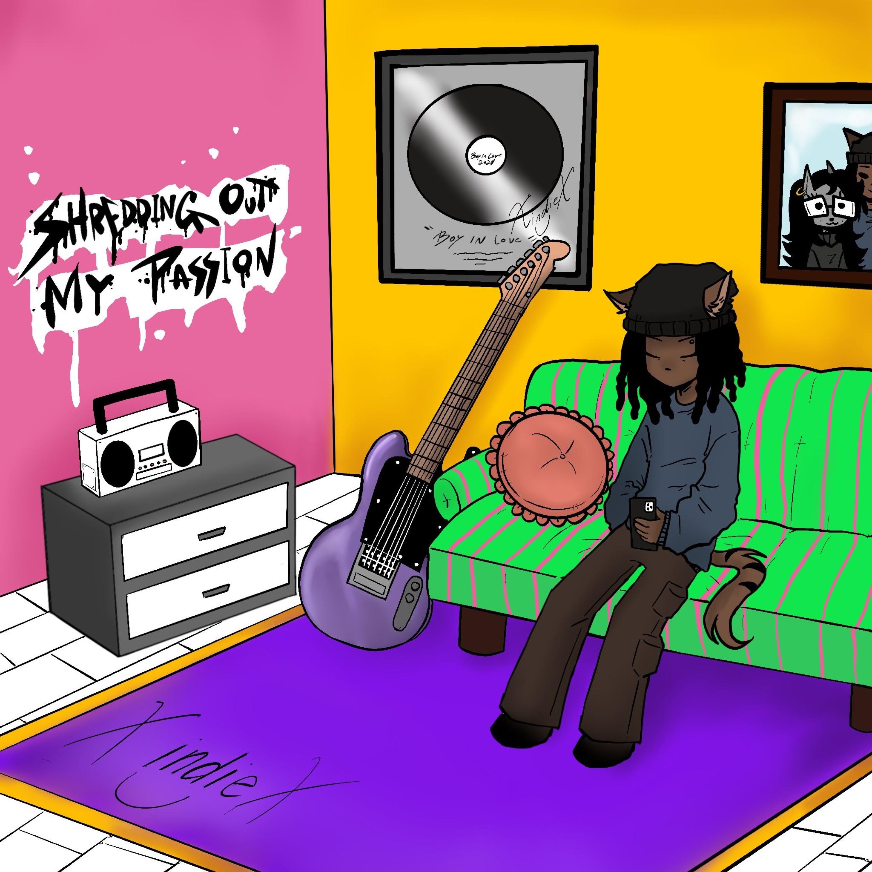 Shredding Out My Passion (feat. Nicky) - Single album cover