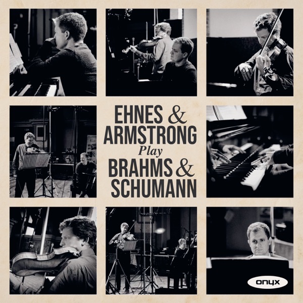 Ehnes & Armstrong play Brahms & Schumann album cover