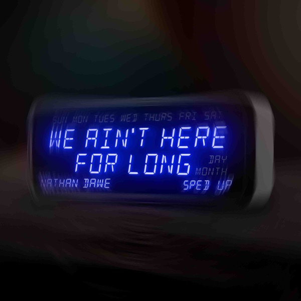 We Ain't Here For Long (Sped Up) - Single album cover