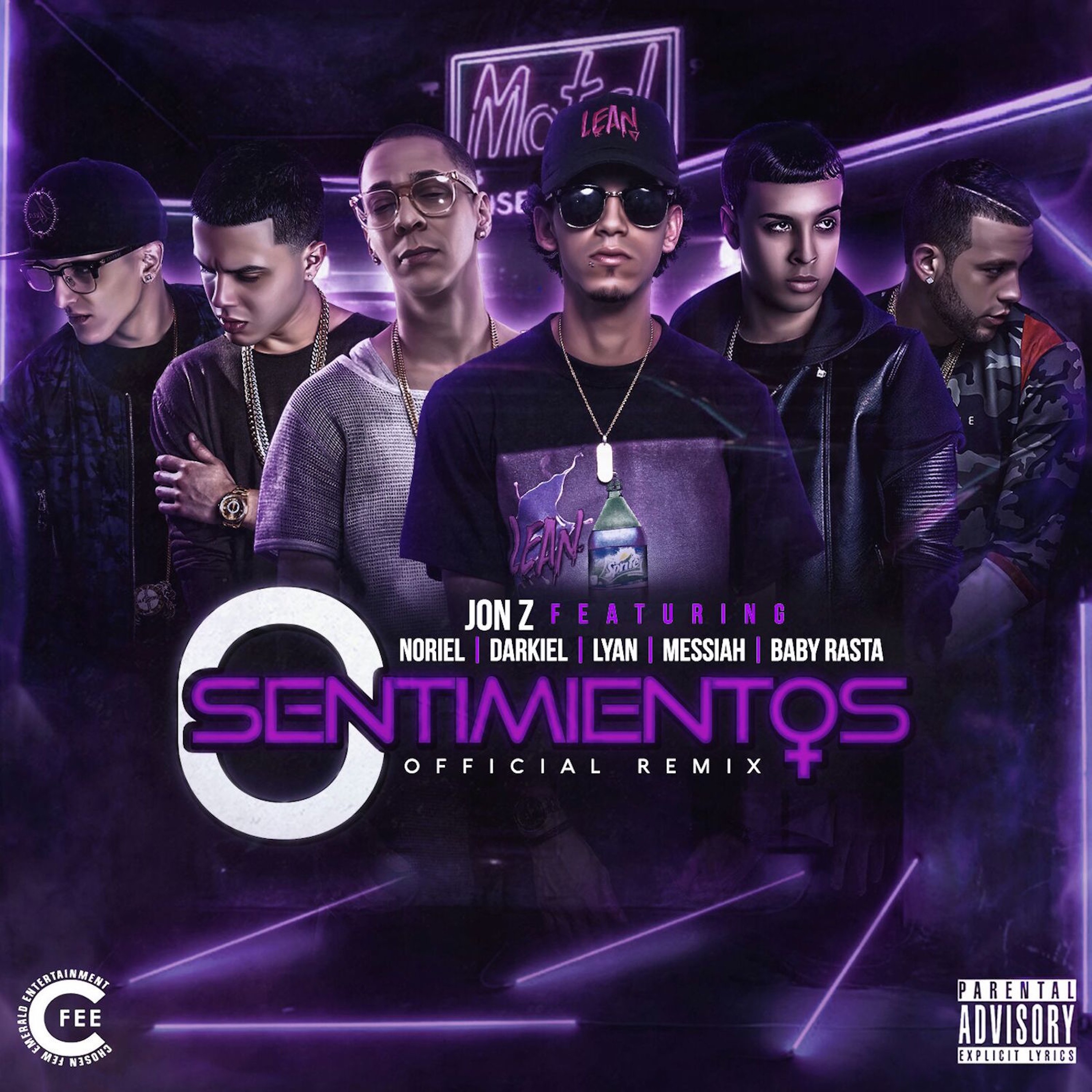 0 Sentimientos (feat. Baby Rasta, Darkiel, Messiah & Lyan) [Remix] - Single album cover