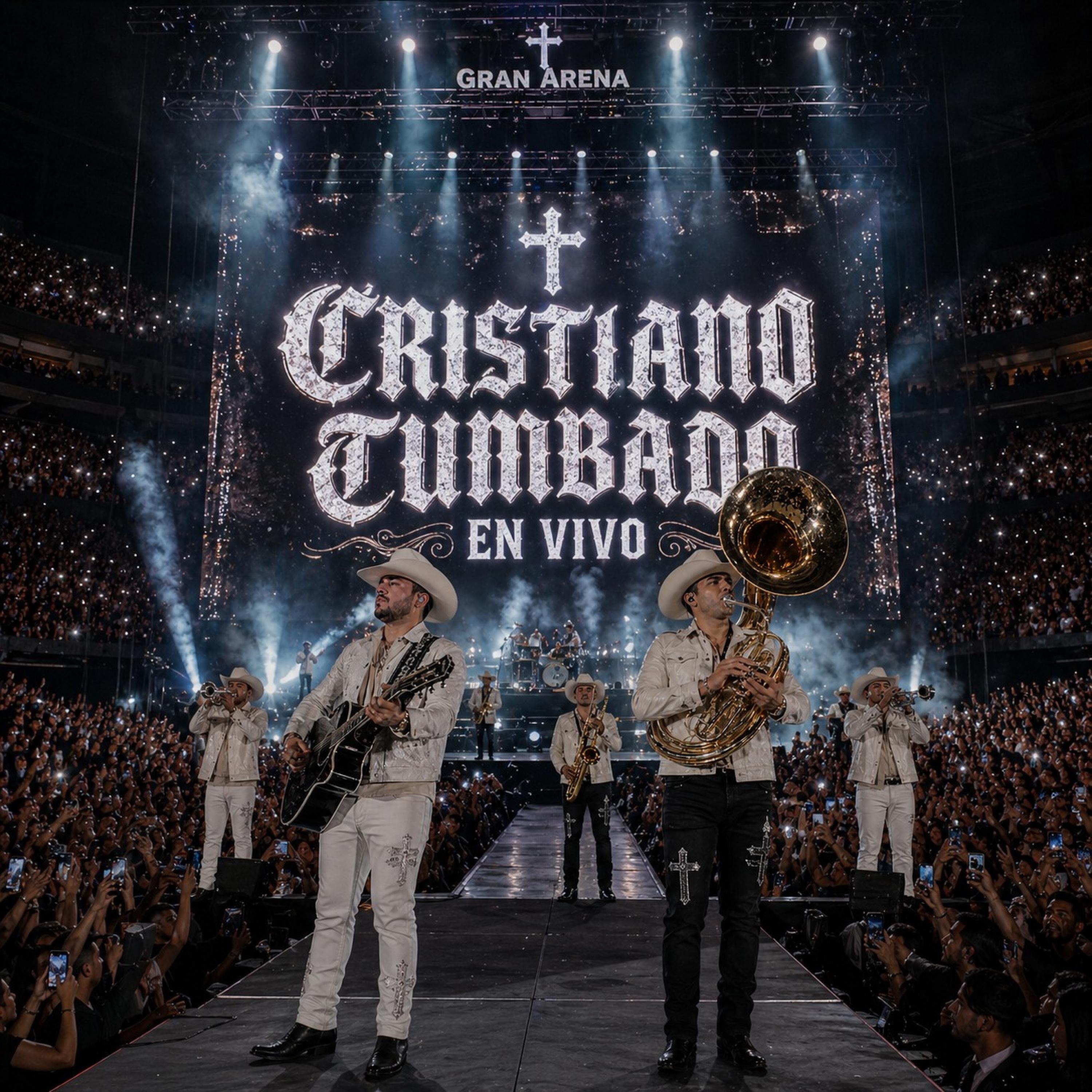 TUMBADO CRISTIANO, CORRIDOS DE FE EN VIVO album cover