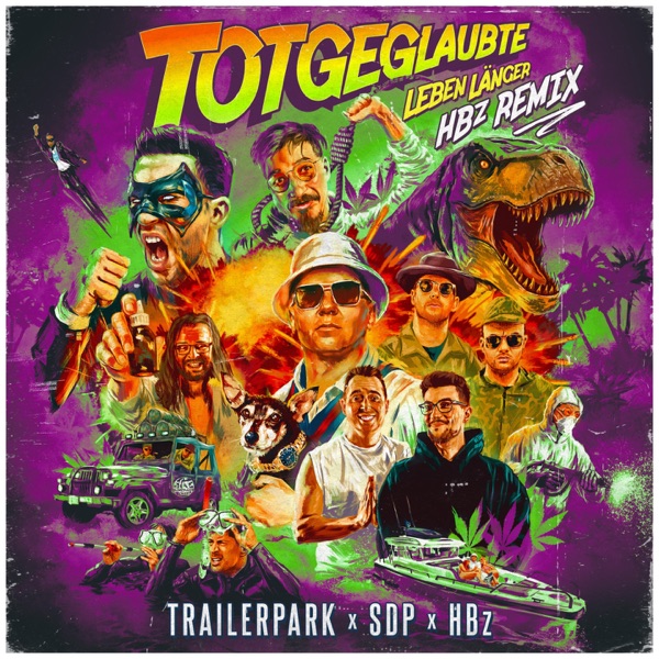 Totgeglaubte leben länger (HBz Remix) - Single album cover
