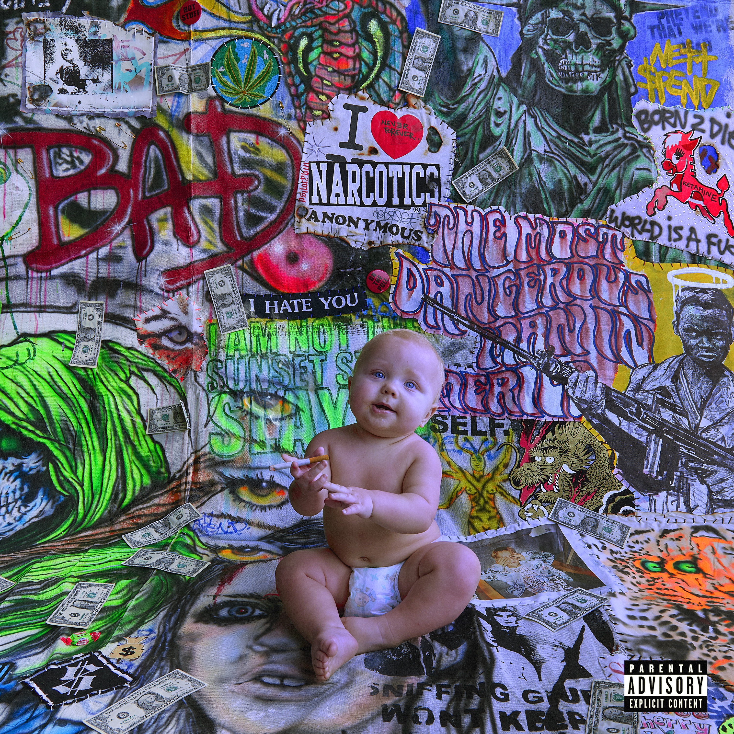 BAD ASS F*CKING KID album cover