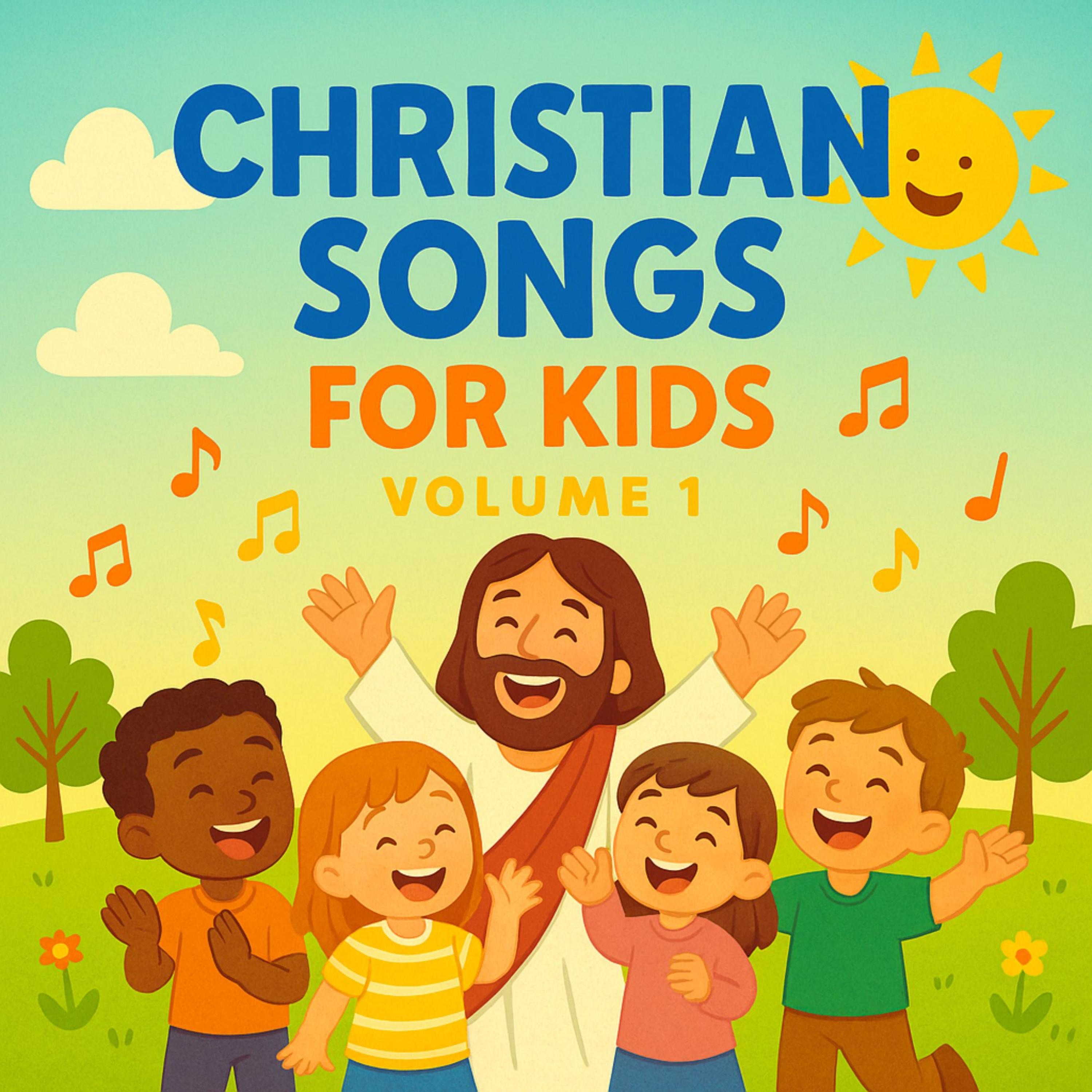 Christian Songs for Kids Volume 1 album cover