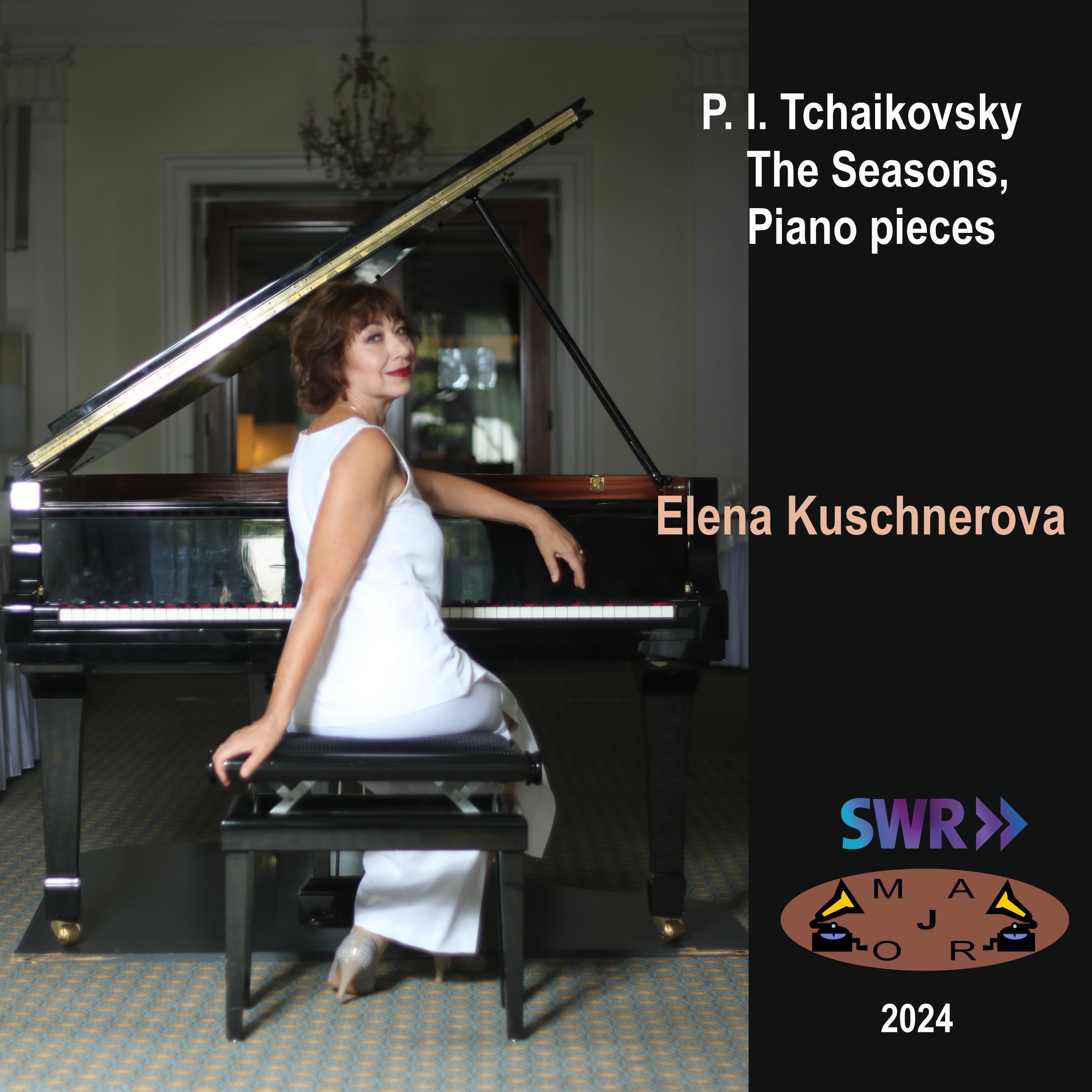 P. I. Tchaikovsky: The Seasons, Piano Pieces album cover