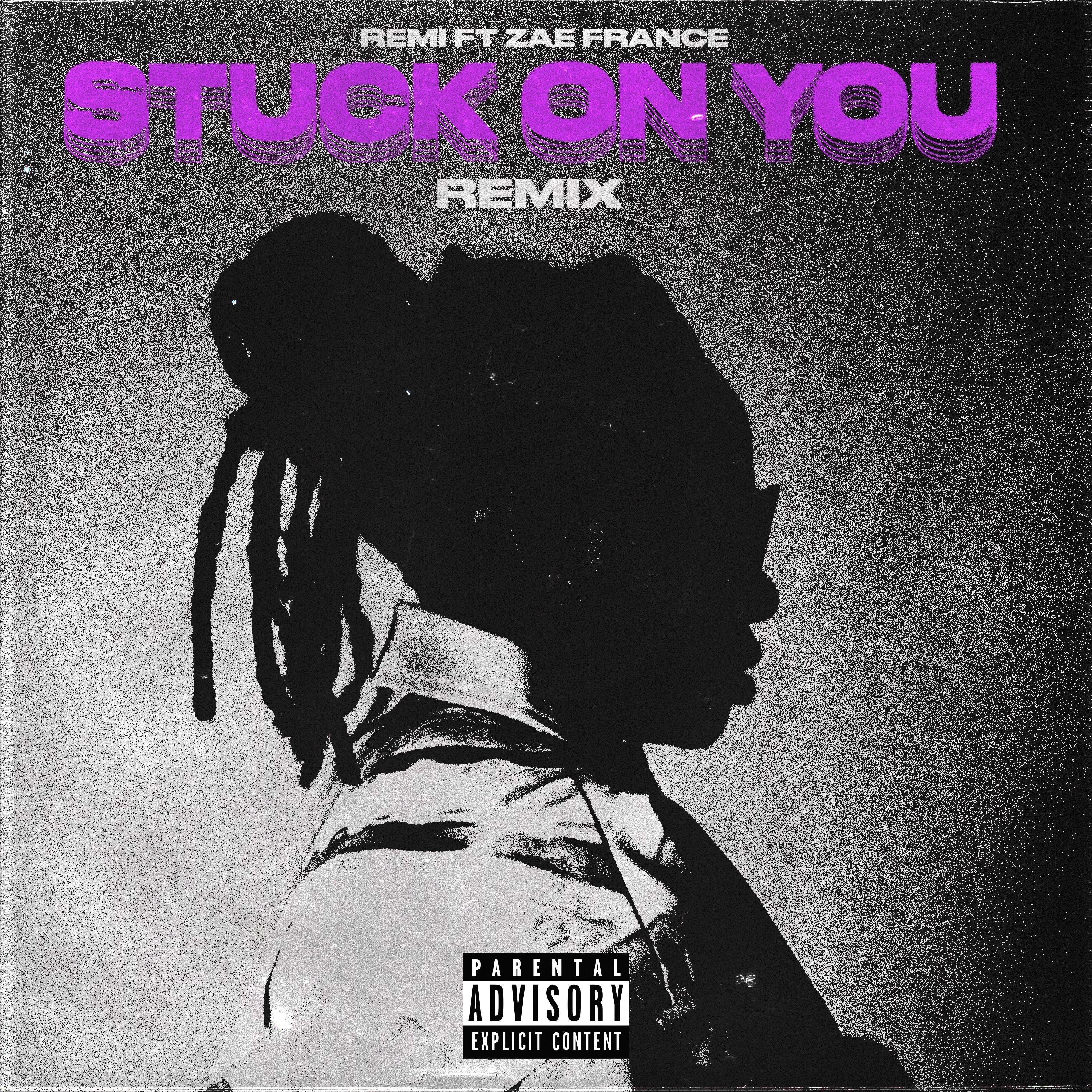 Stuck On You (feat. Zae France) [Remix] - Single album cover