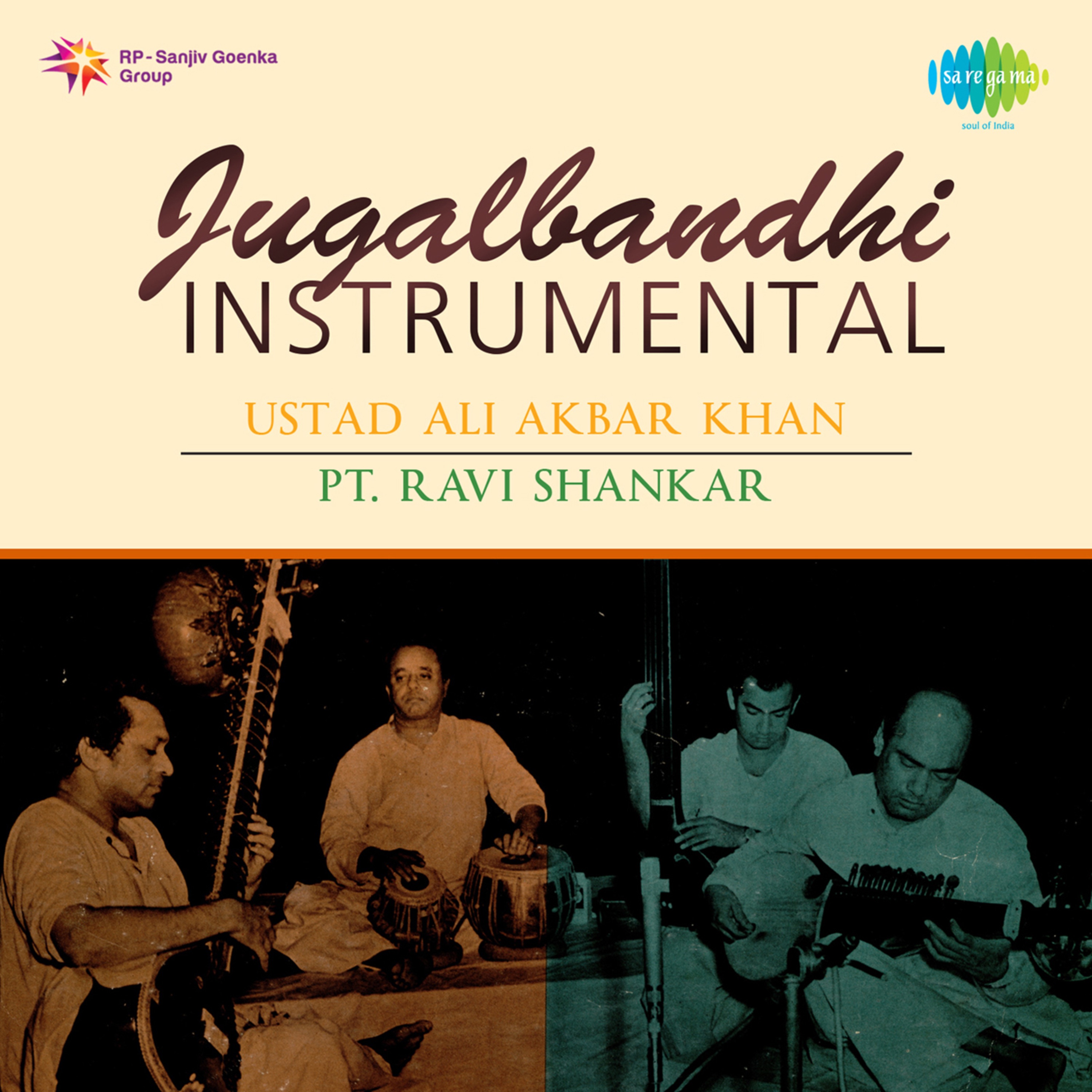 Jugalbandi Instrumental - Ustad Ali Akbar Khan, Pt. Ravi Shankar album cover