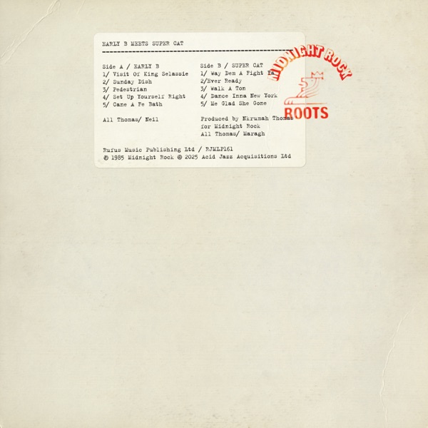 Early B Meets Super Cat album cover