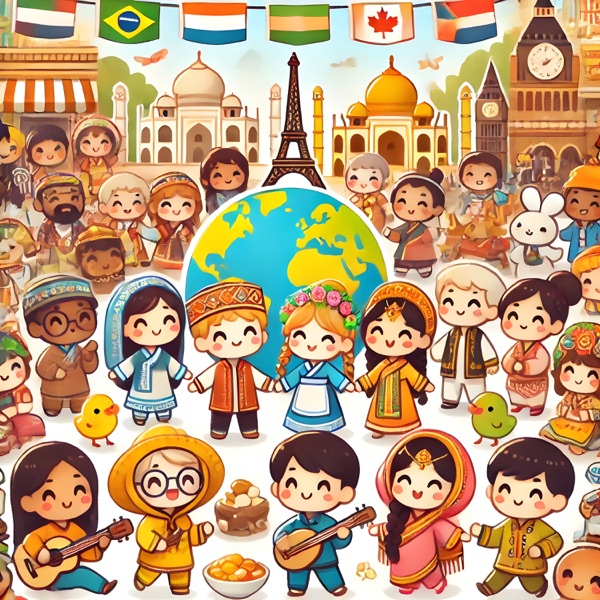 Learn Cultures of the World for Kids - EP album cover