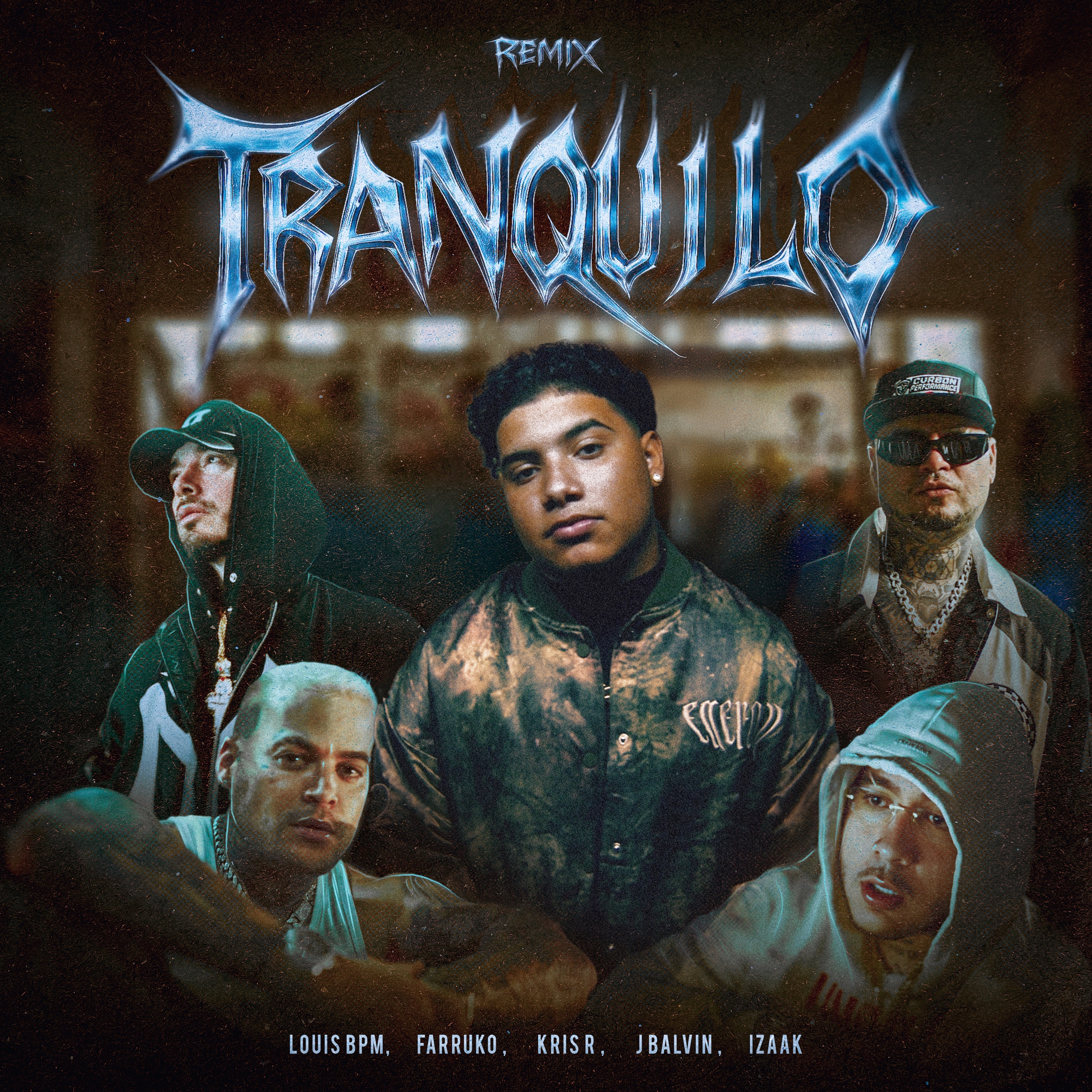 Tranquilo (Remix Oficial) feat. Kris R., iZaak - Single album cover