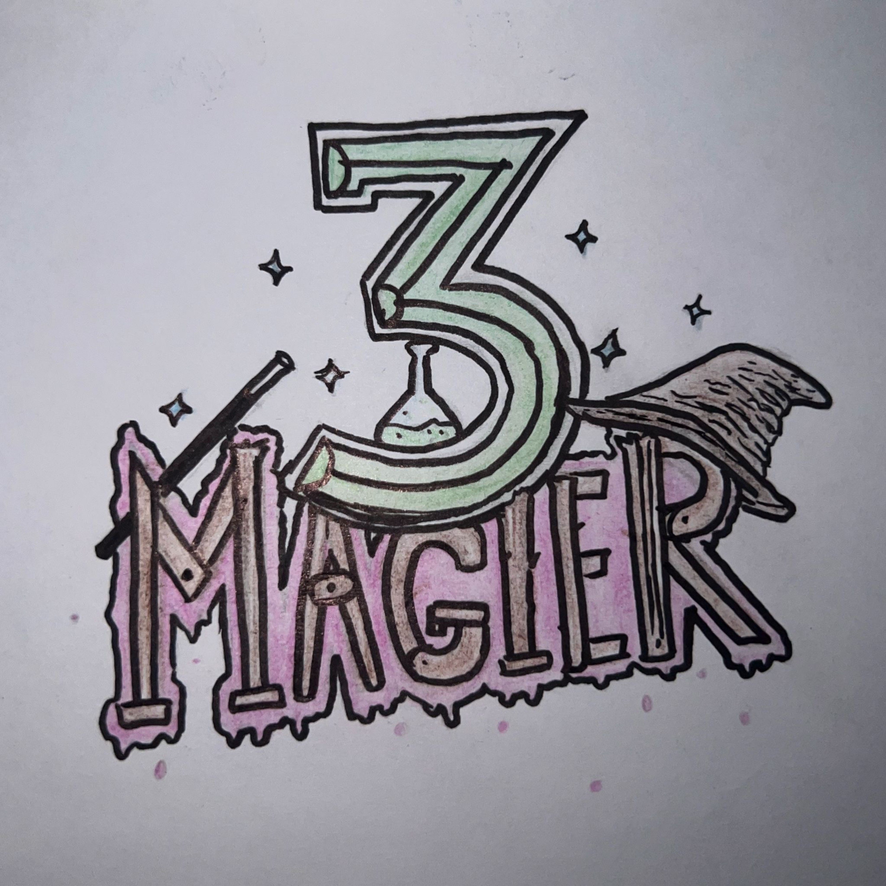 3 Magier (feat. Kuba) - Single album cover