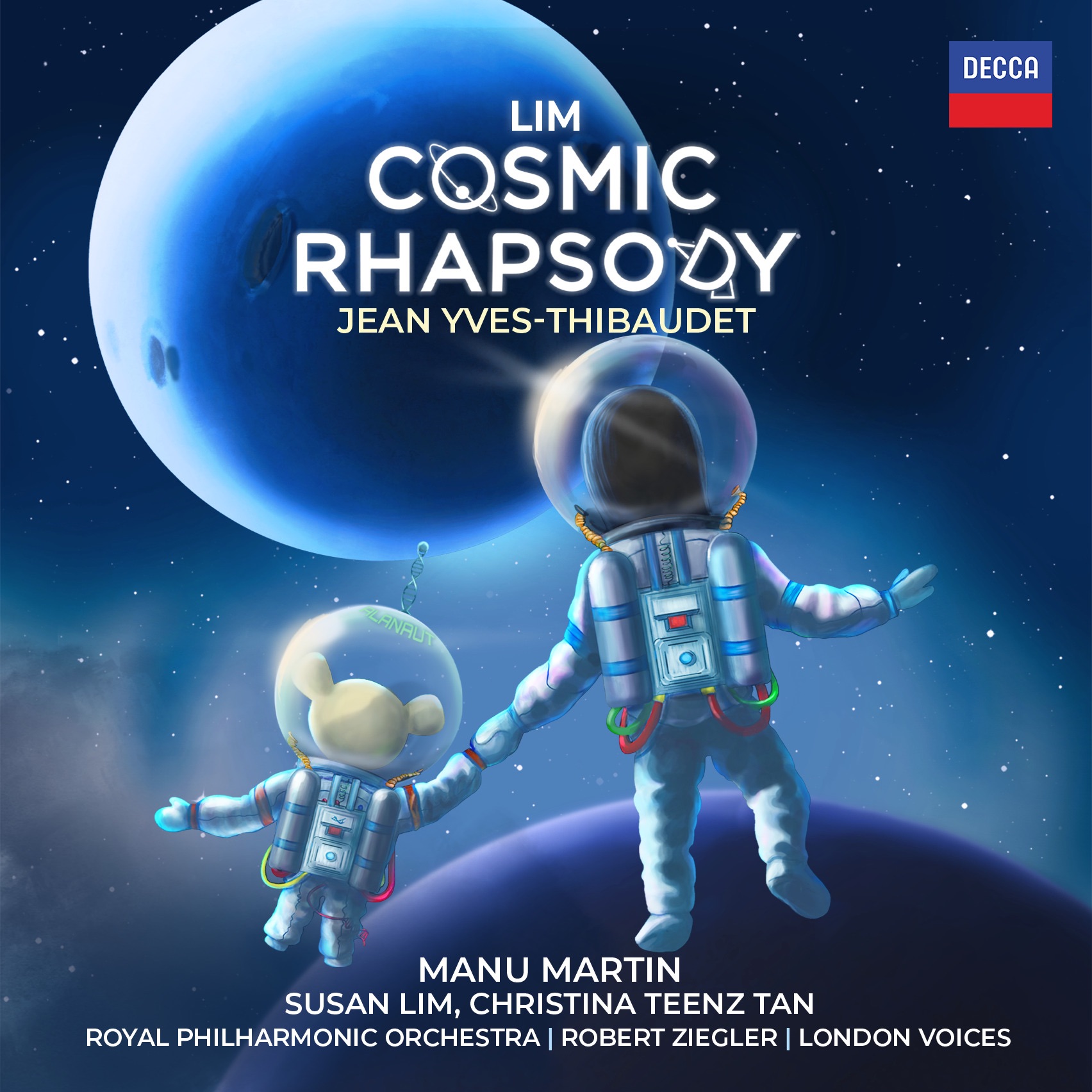 Manu Martin: Lim Cosmic Rhapsody for Piano & Orchestra album cover
