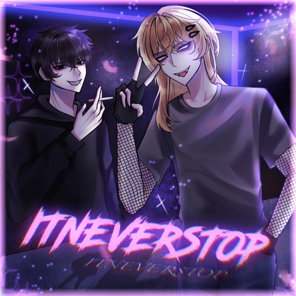 IT NEVER STOPS (feat. kets4eki) - Single album cover
