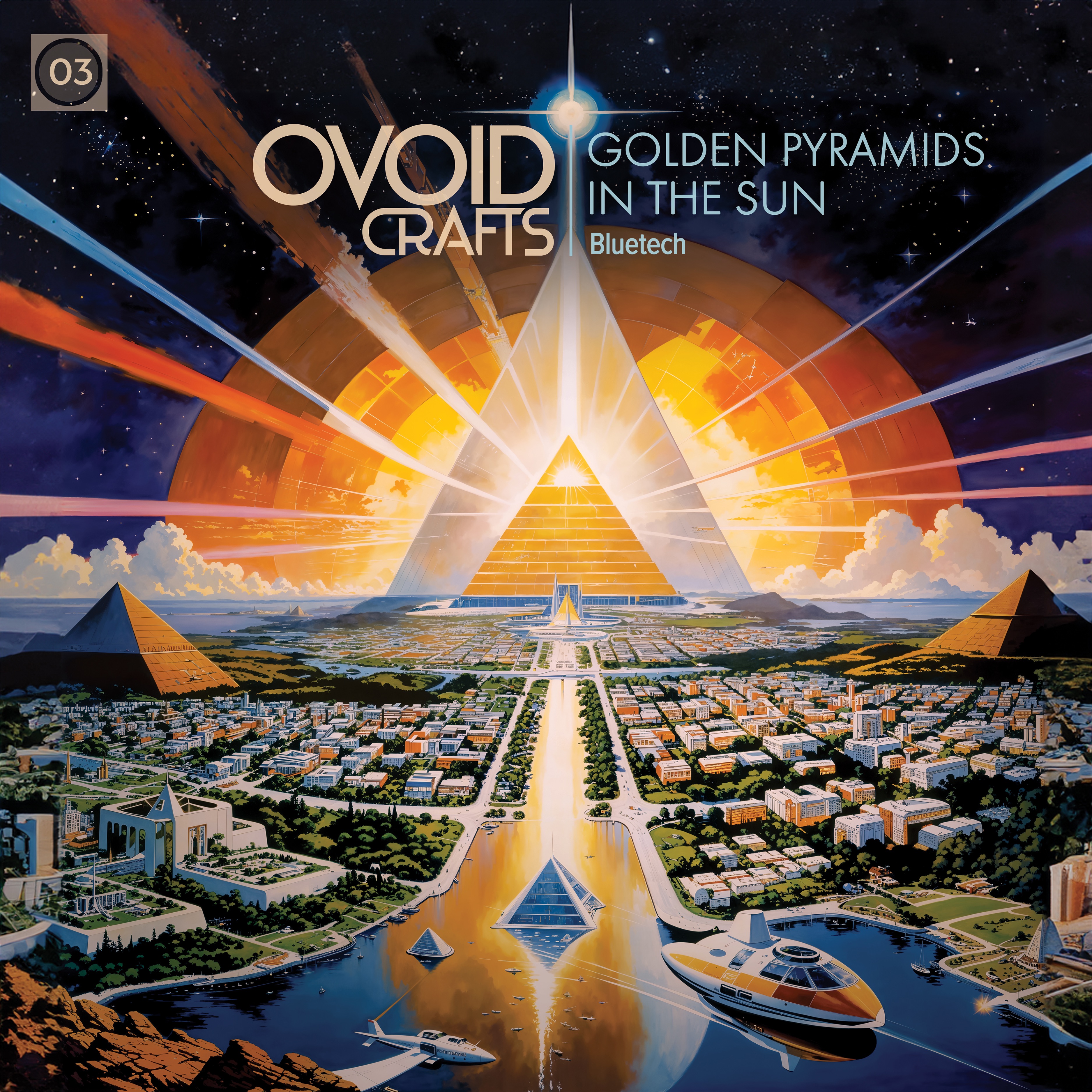 Ovoid Crafts: Golden Pyramids in the Sun - Single album cover