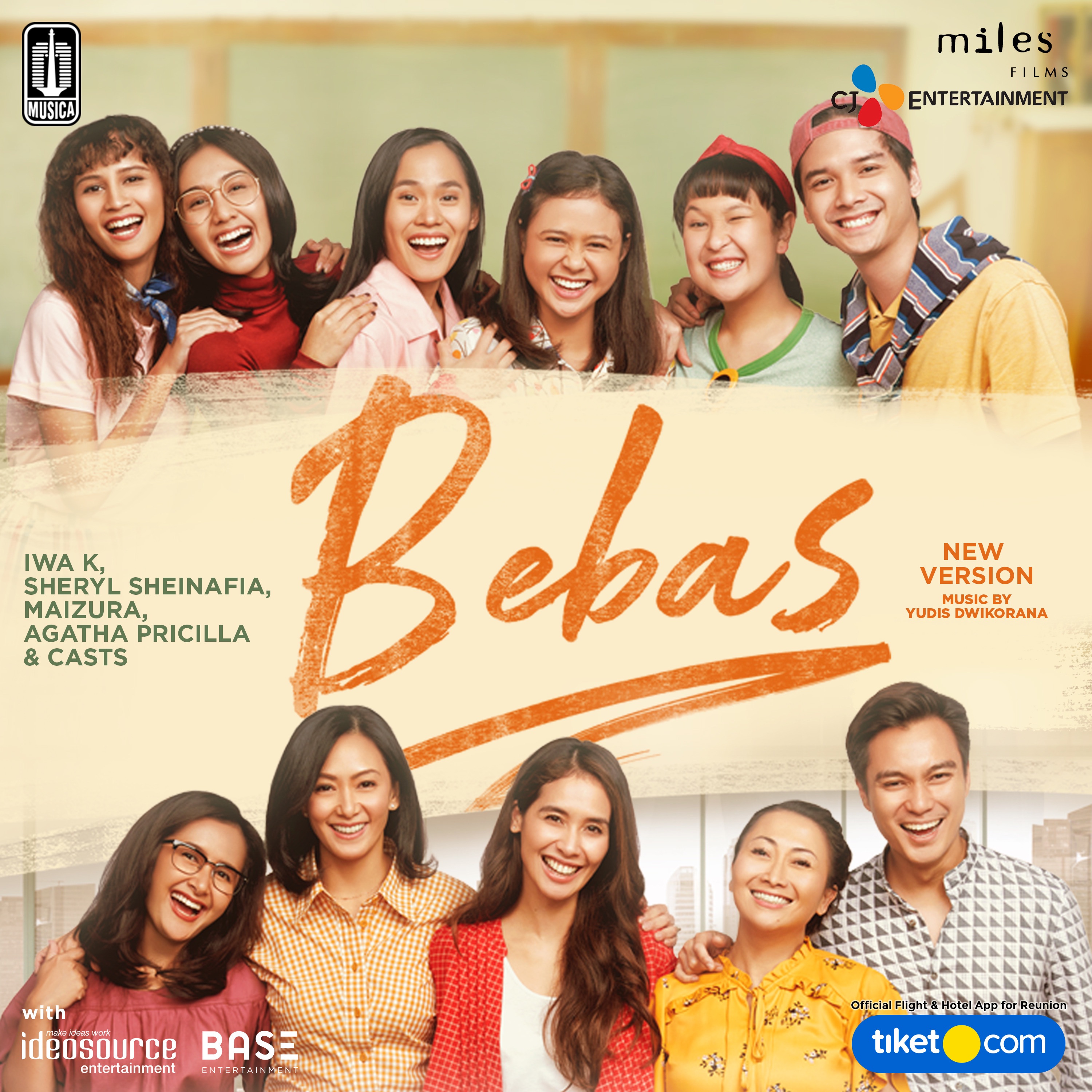Bebas (New Version / From "Bebas" Soundtrack) - Single album cover
