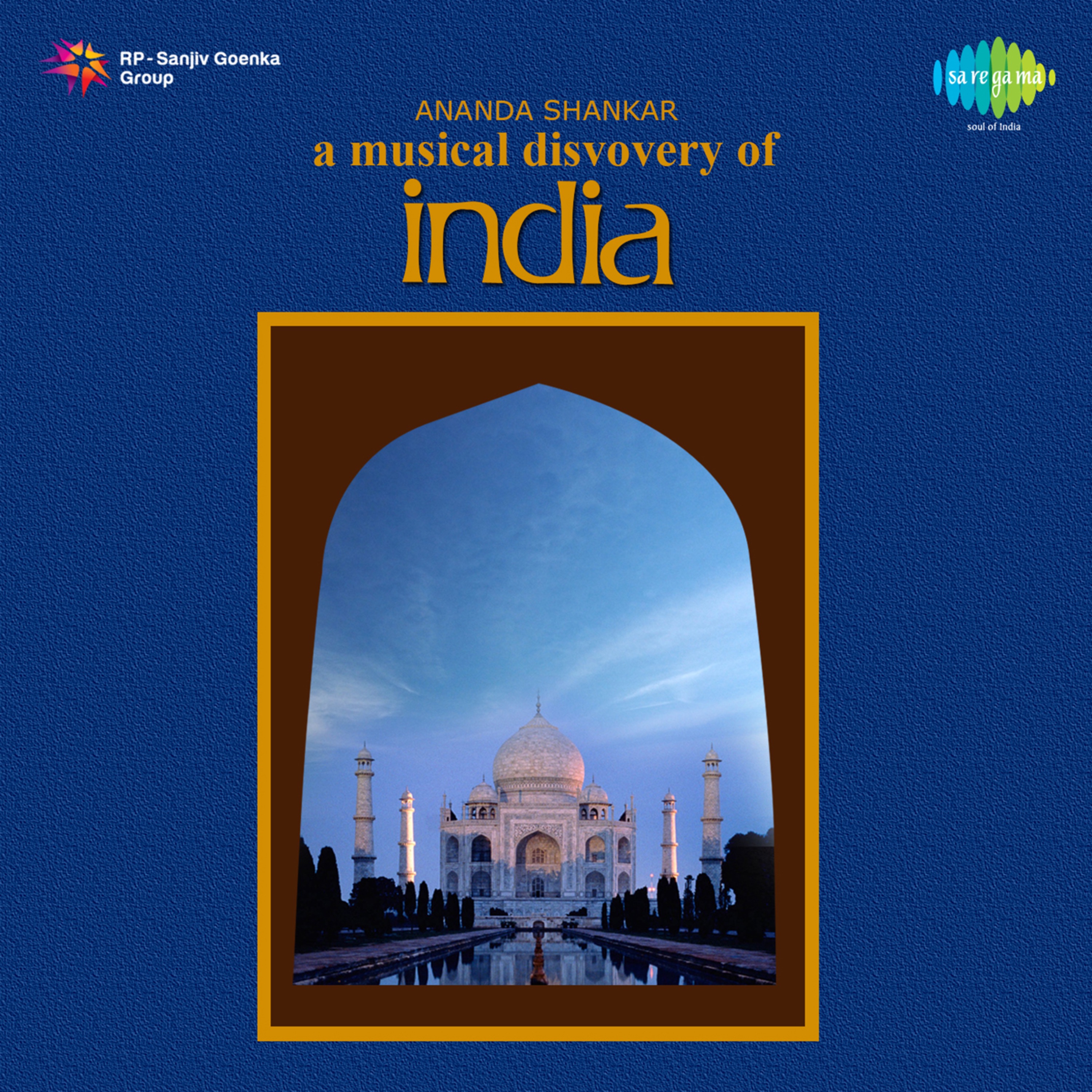 A Musical Discovery of India - Ananda Shankar - EP album cover