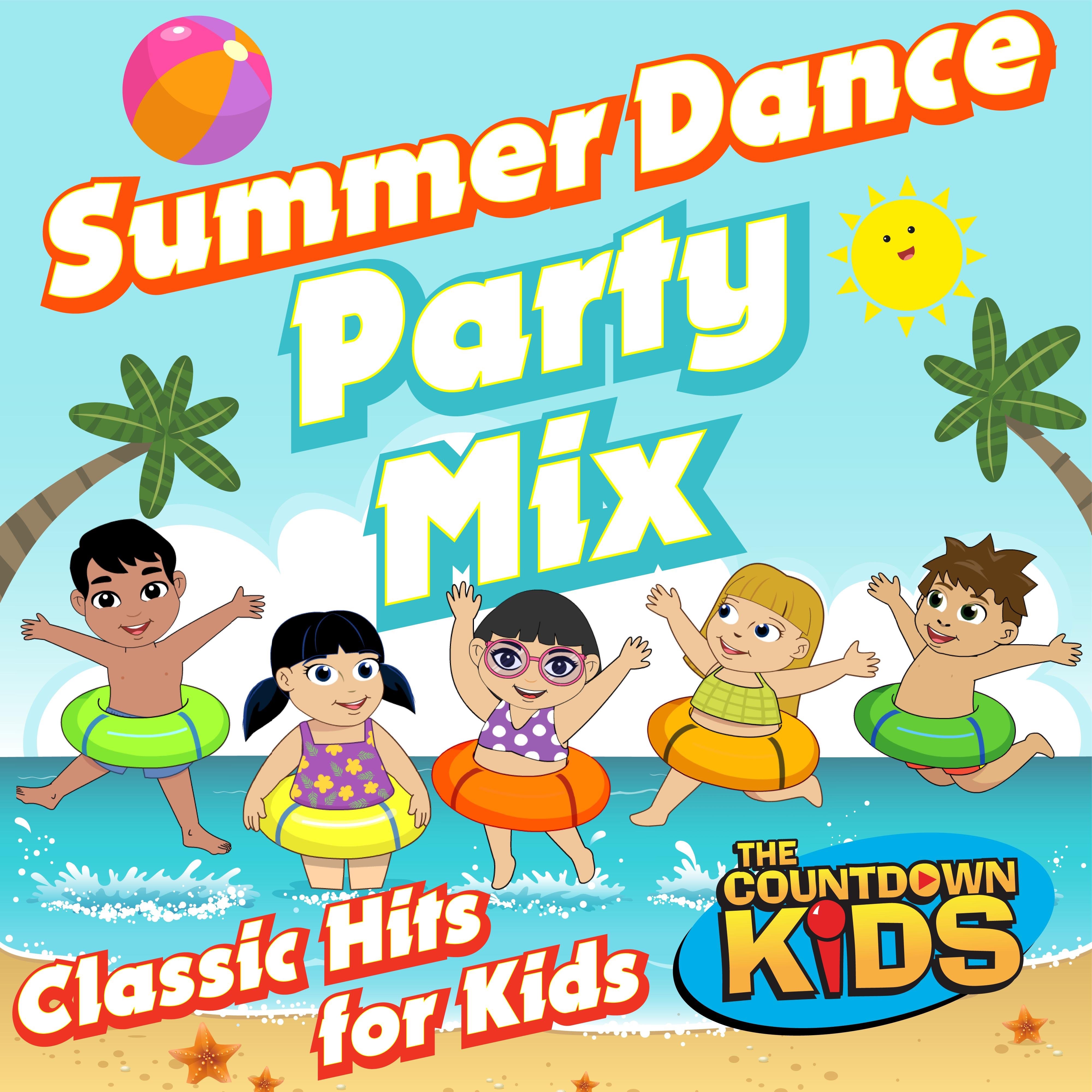Summer Dance Party Mix (Classic Hits for Kids) album cover