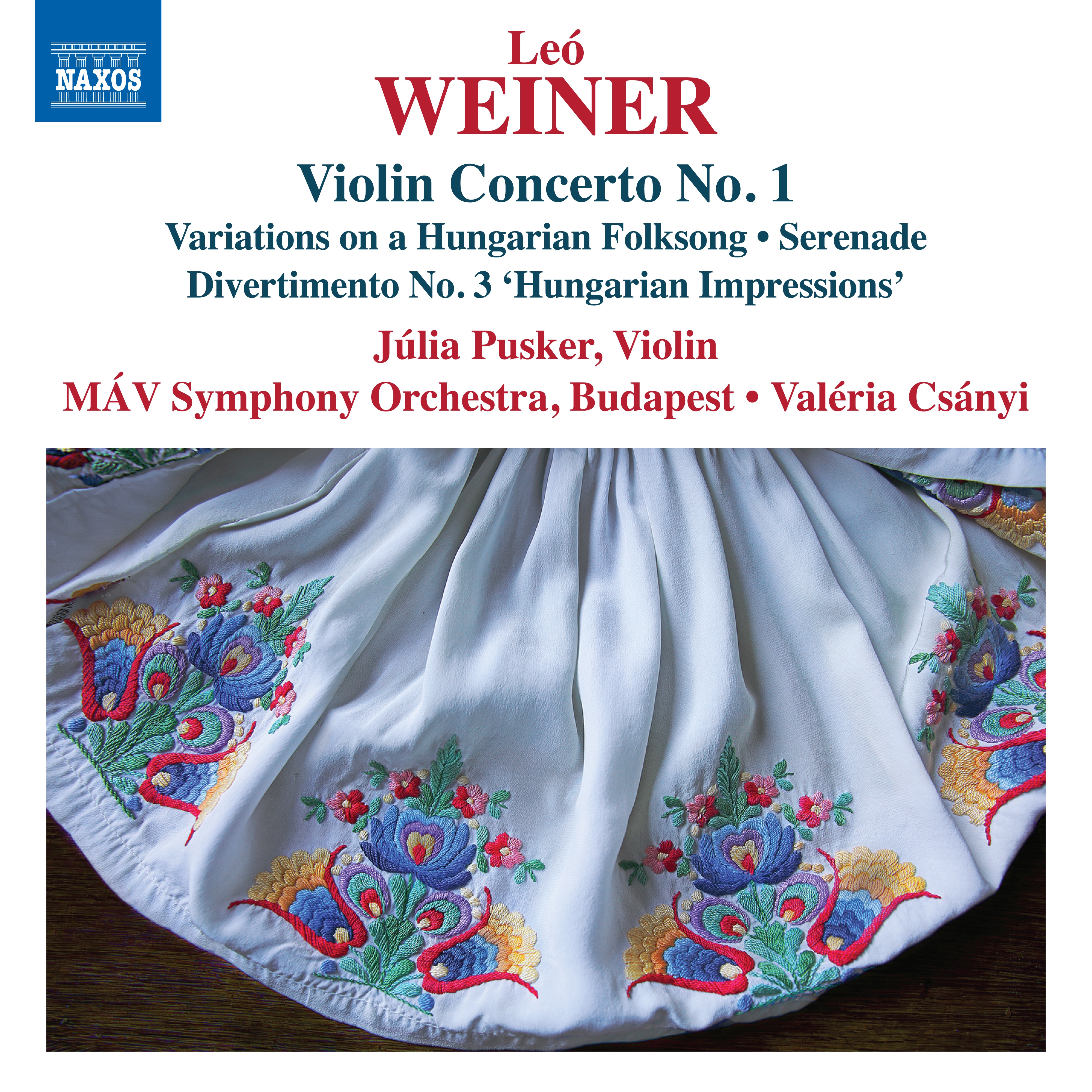 Weiner: Complete Works for Orchestra, Vol. 4 album cover