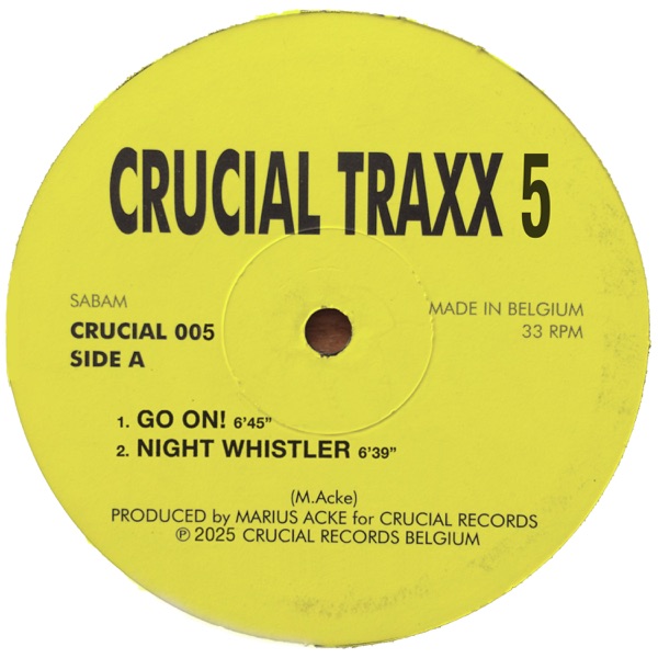 Crucial Traxx 5 album cover