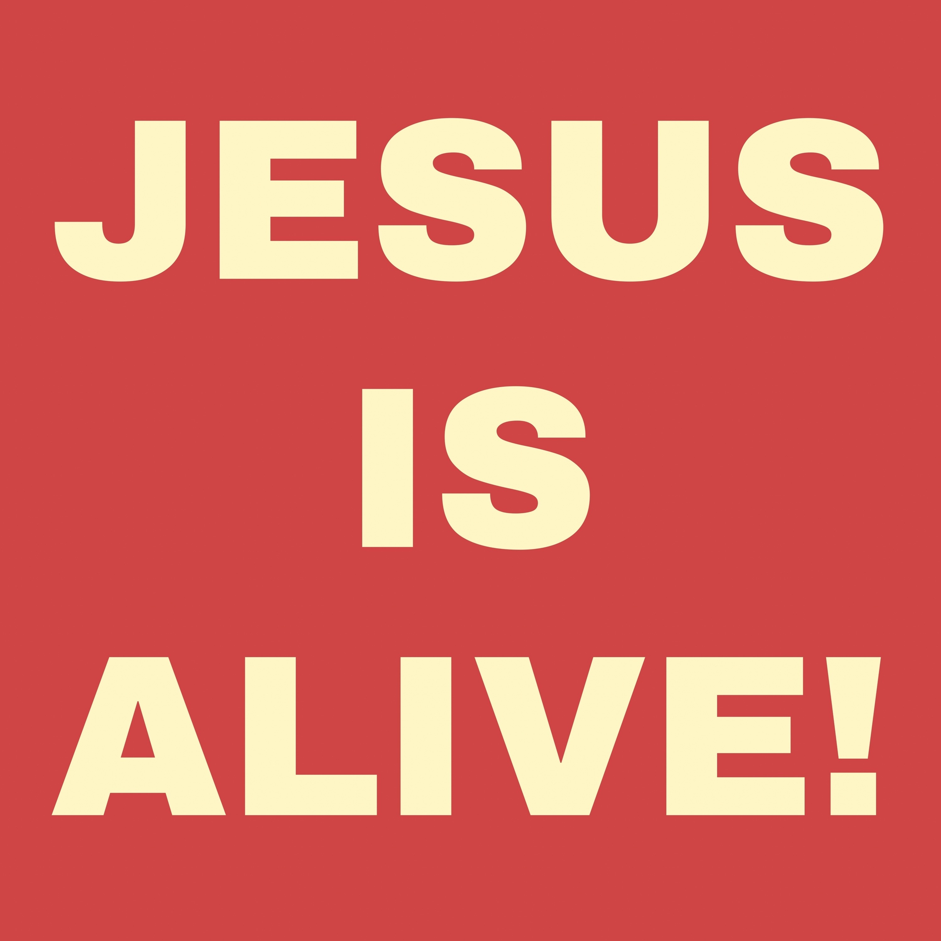 JESUS IS ALIVE (VOL. 1) album cover