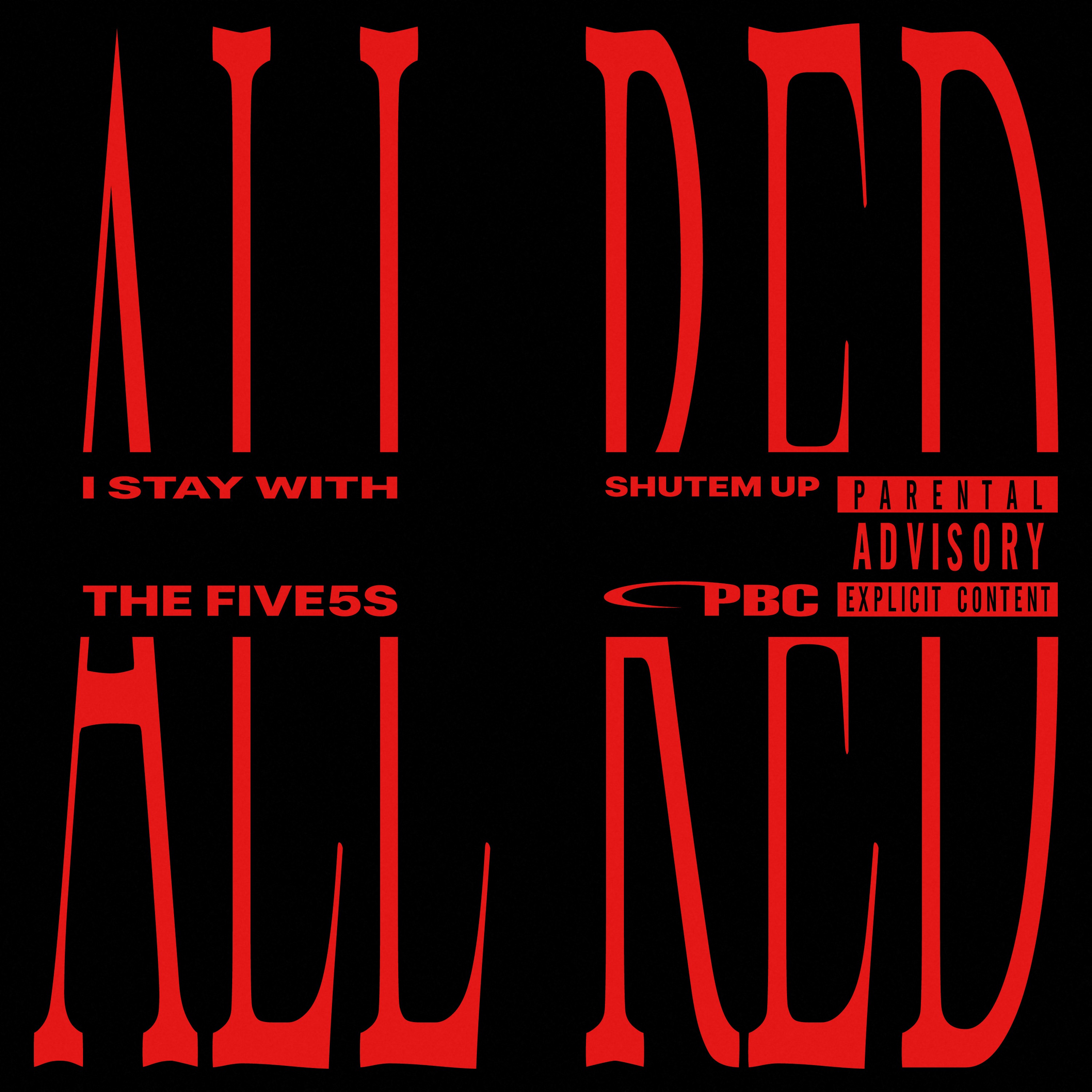 ALL RED - Single album cover