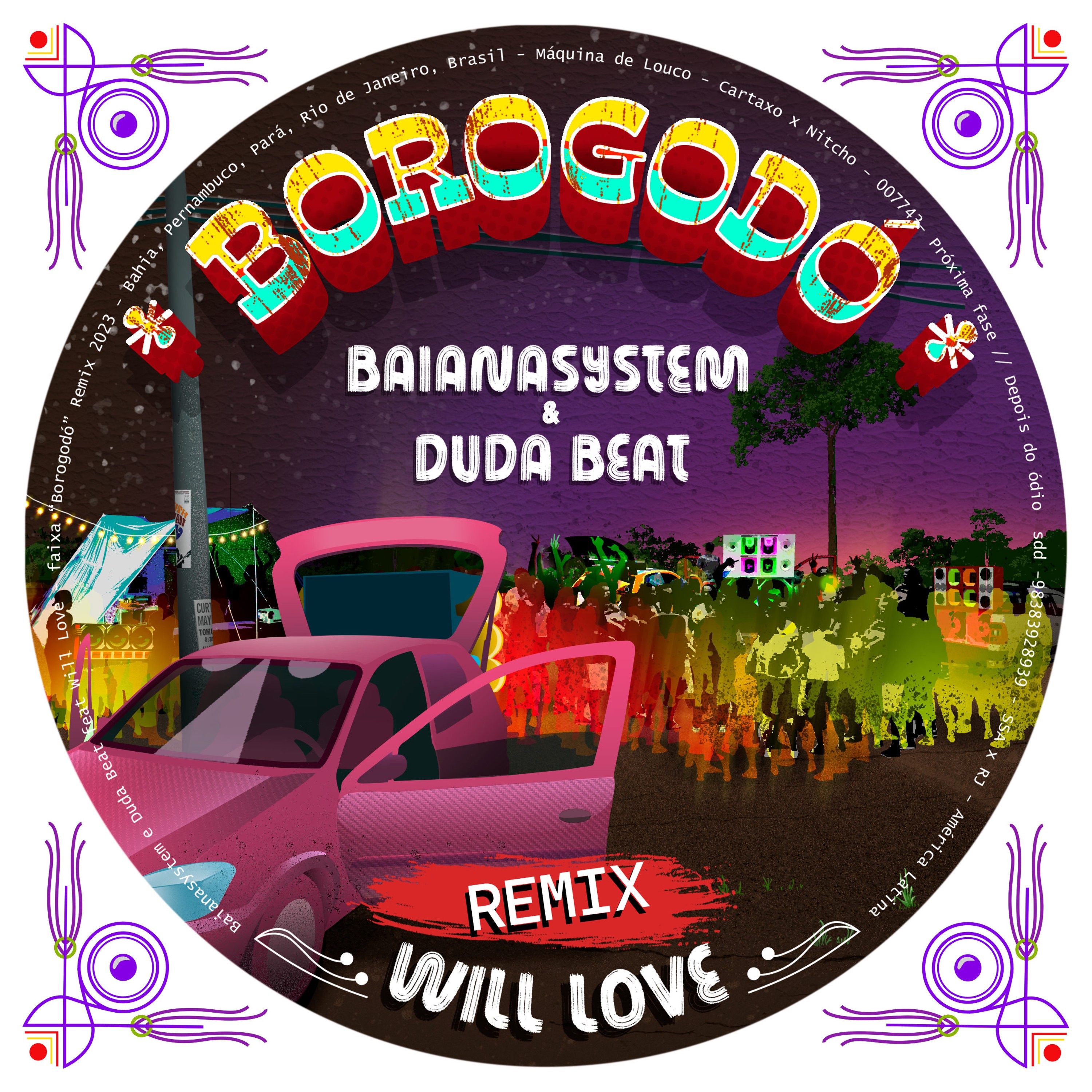 Borogodó (Remix) - Single album cover