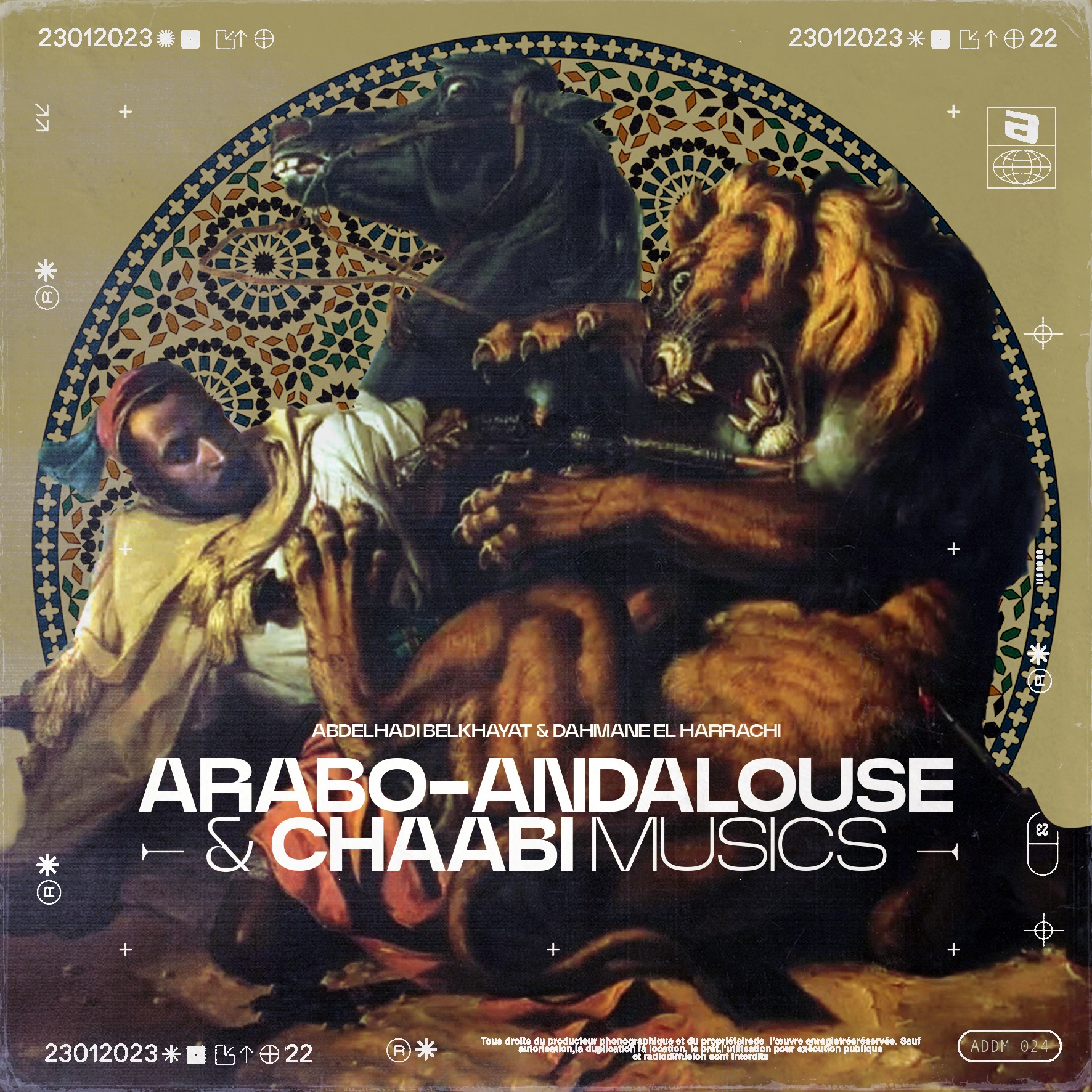 Arabo-Andalouse, Chaâbi album cover