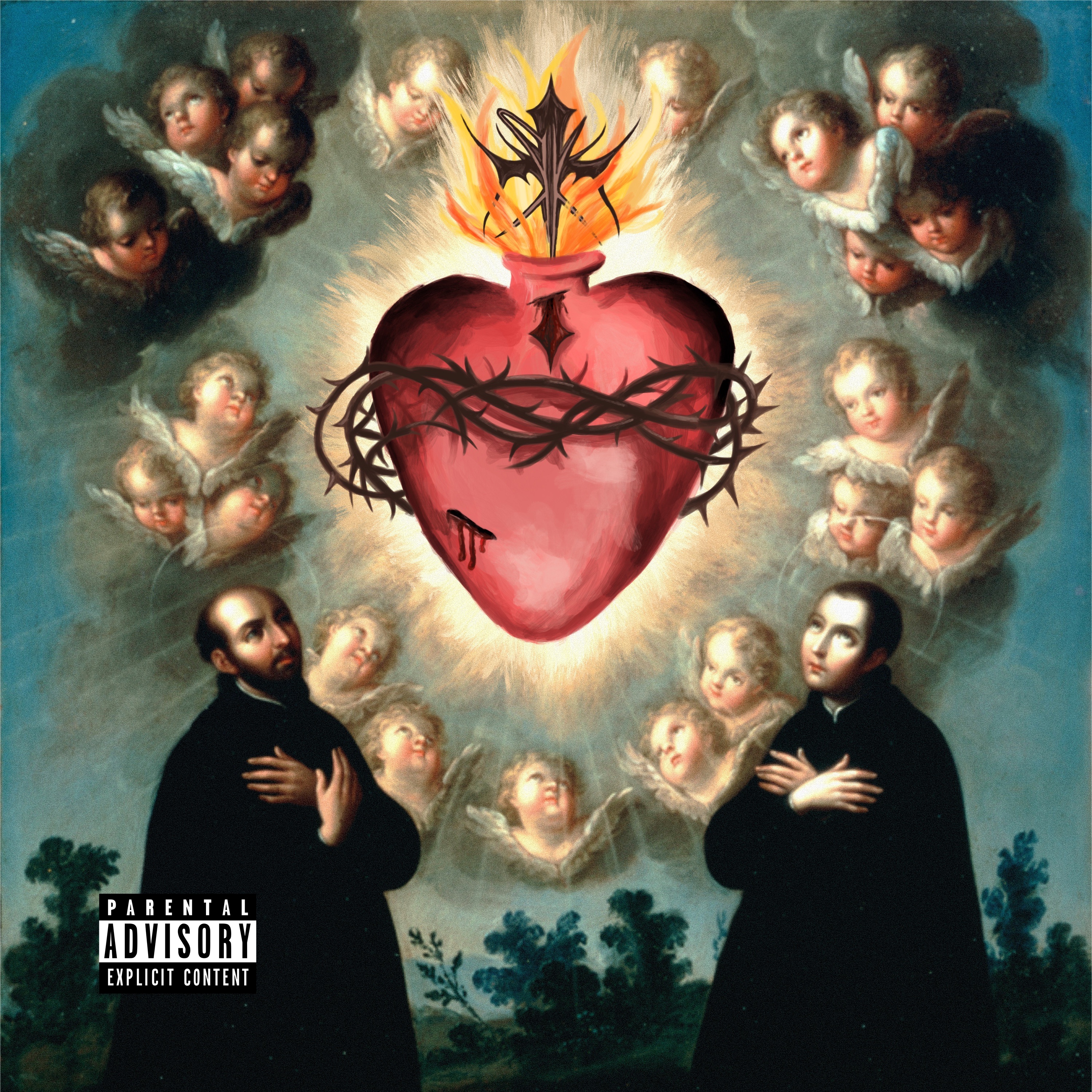 SACRED HEART (+) album cover