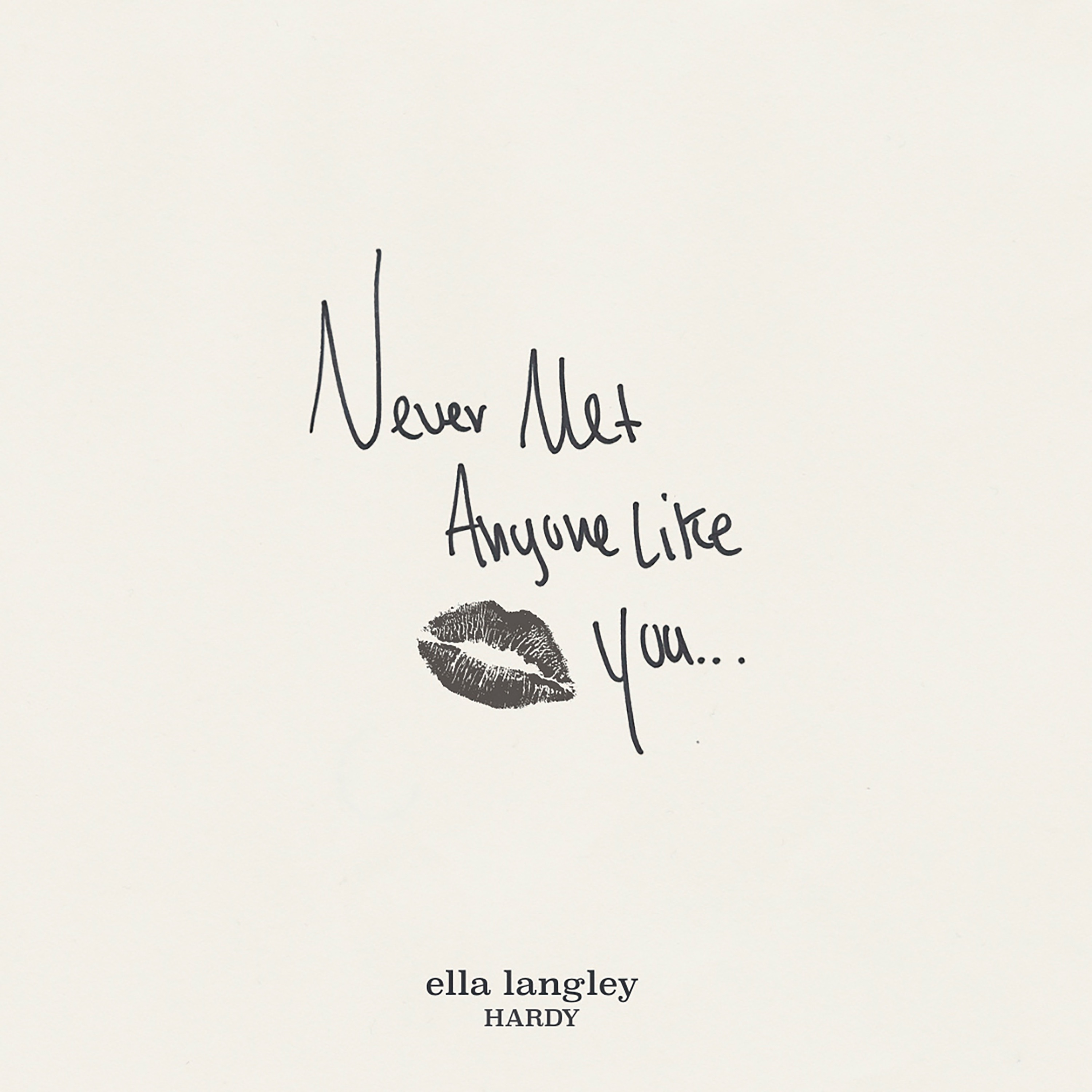 Never Met Anyone Like You - Single album cover