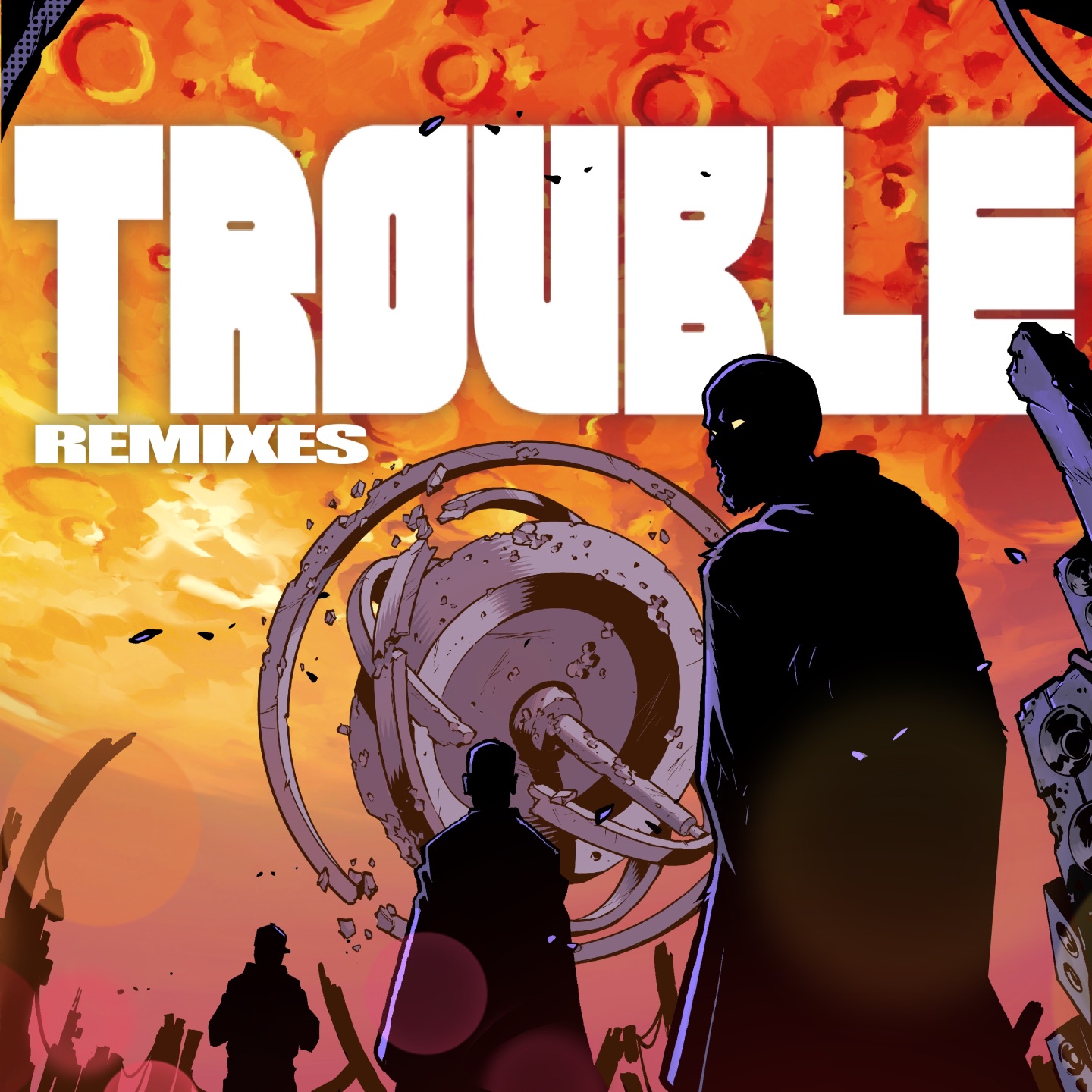 Trouble (Remixes) - Single album cover