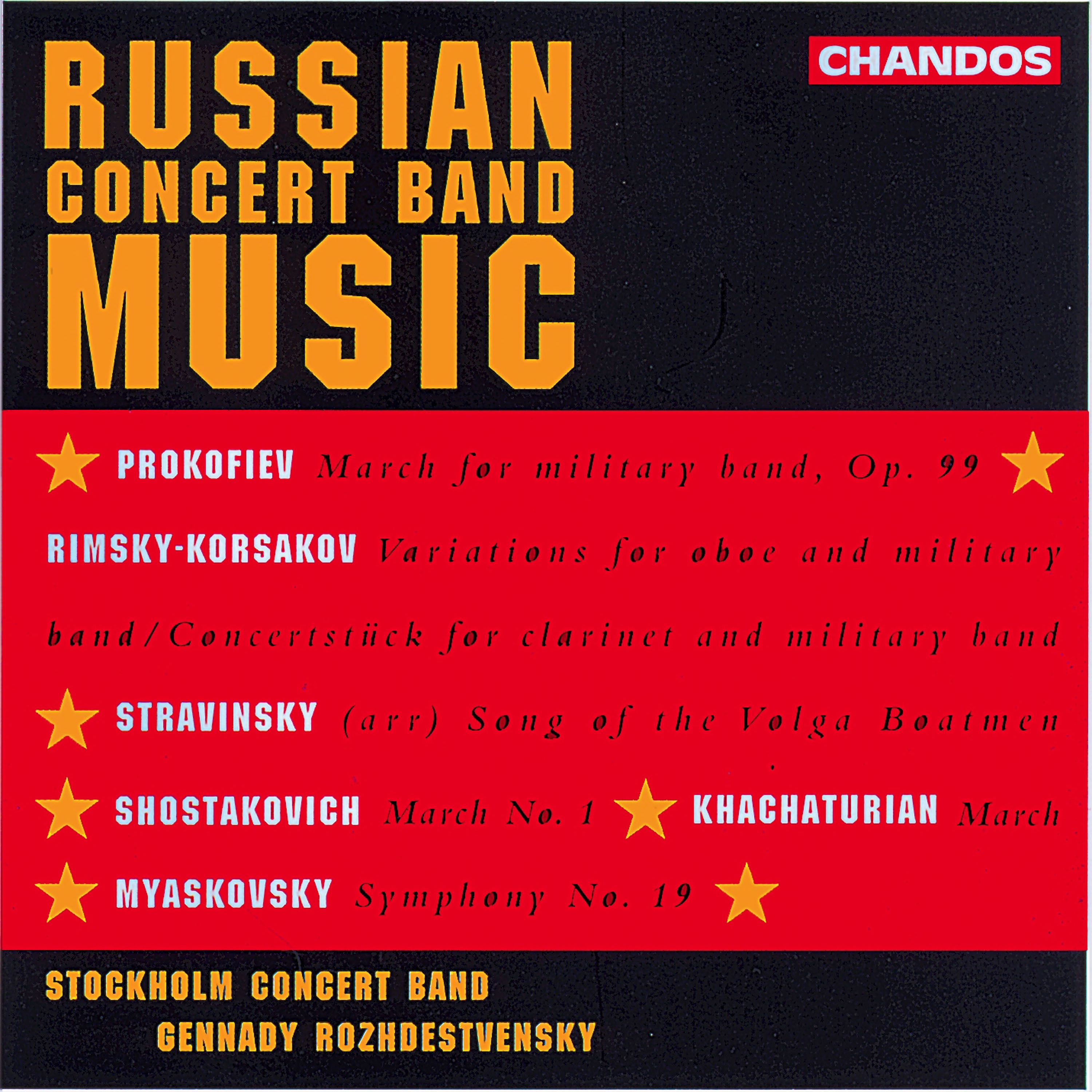 Stockholm Concert Band Plays Russian Concert Band Music album cover