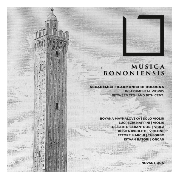 Musica Bononiensis (Accademici Filarmonici Di Bologna, Instrumental Works Between 17th and 18th Cent album cover