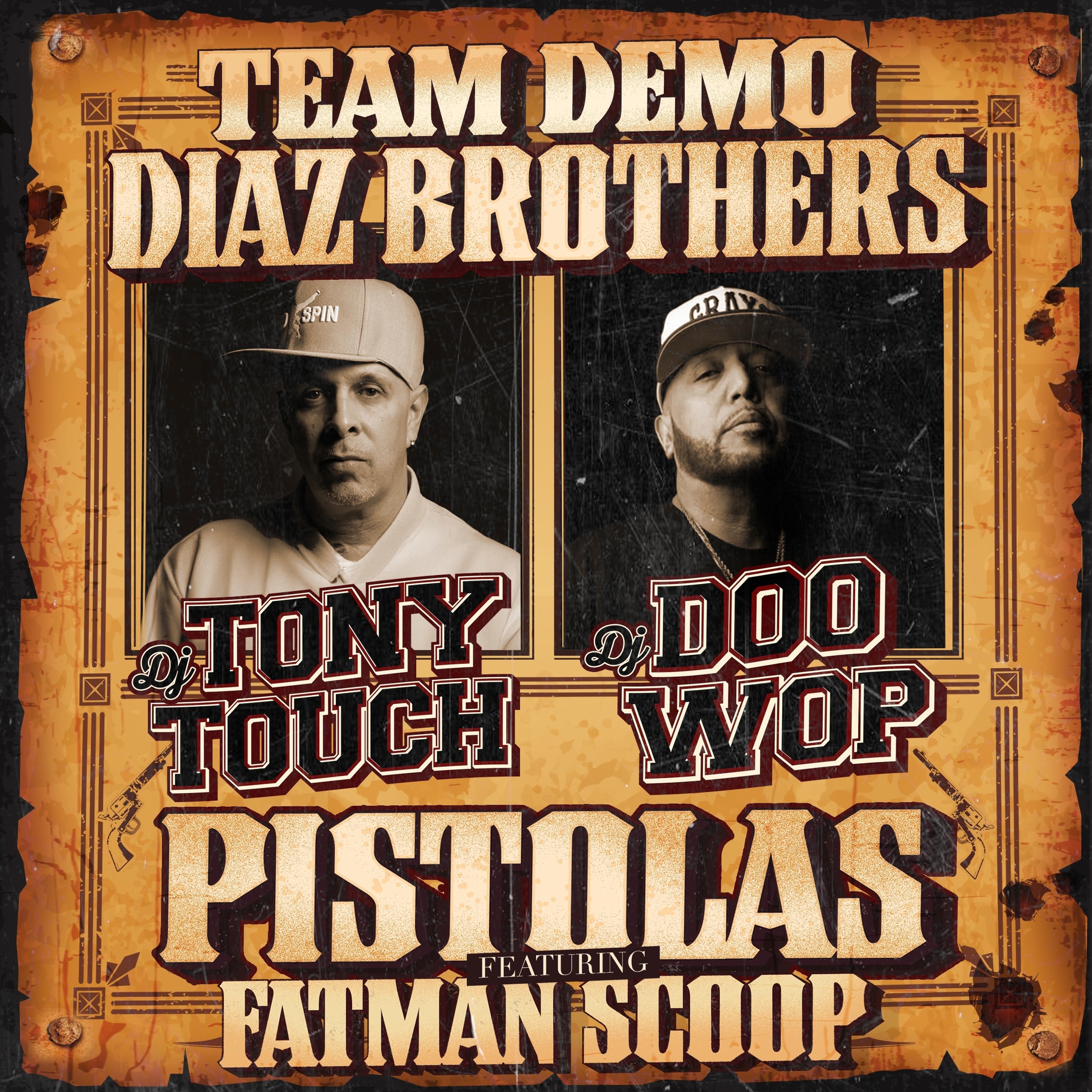 Pistolas (feat. Diaz Brothers & Fatman Scoop) - Single album cover