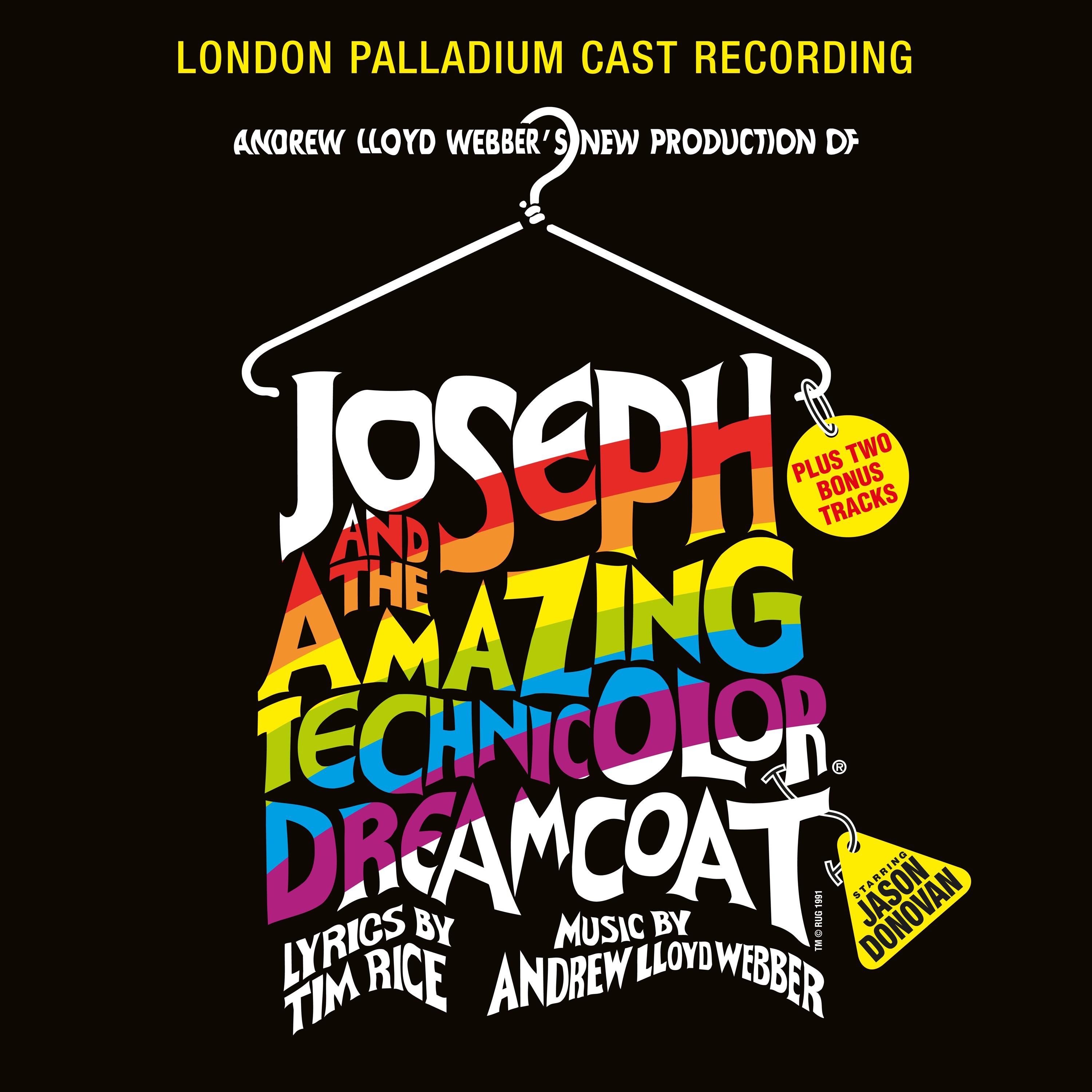 Andrew Lloyd Webber's New Production of Joseph and the Amazing Technicolor Dreamcoat album cover