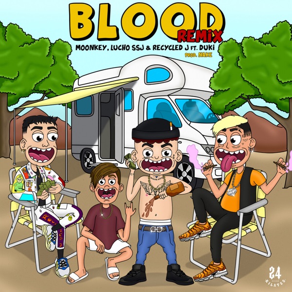 Blood (feat. DUKI) [Remix] - Single album cover